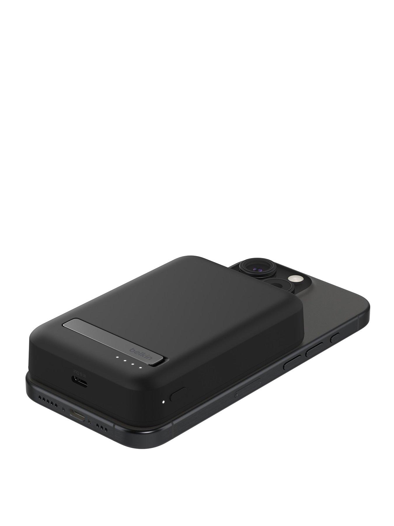 Image 2 of 6 of Belkin 10k Qi2 MagSafe Compatible Powerbank with kickstand black