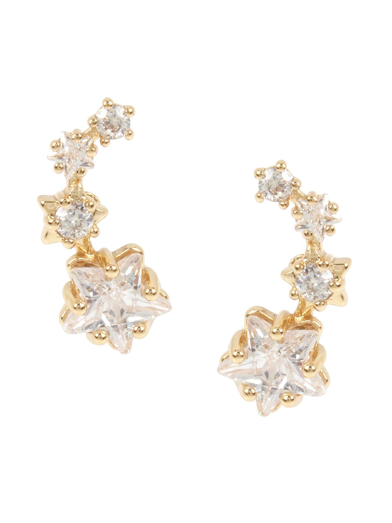 undefined Cubic Zirconia Shooting Star Crawlers