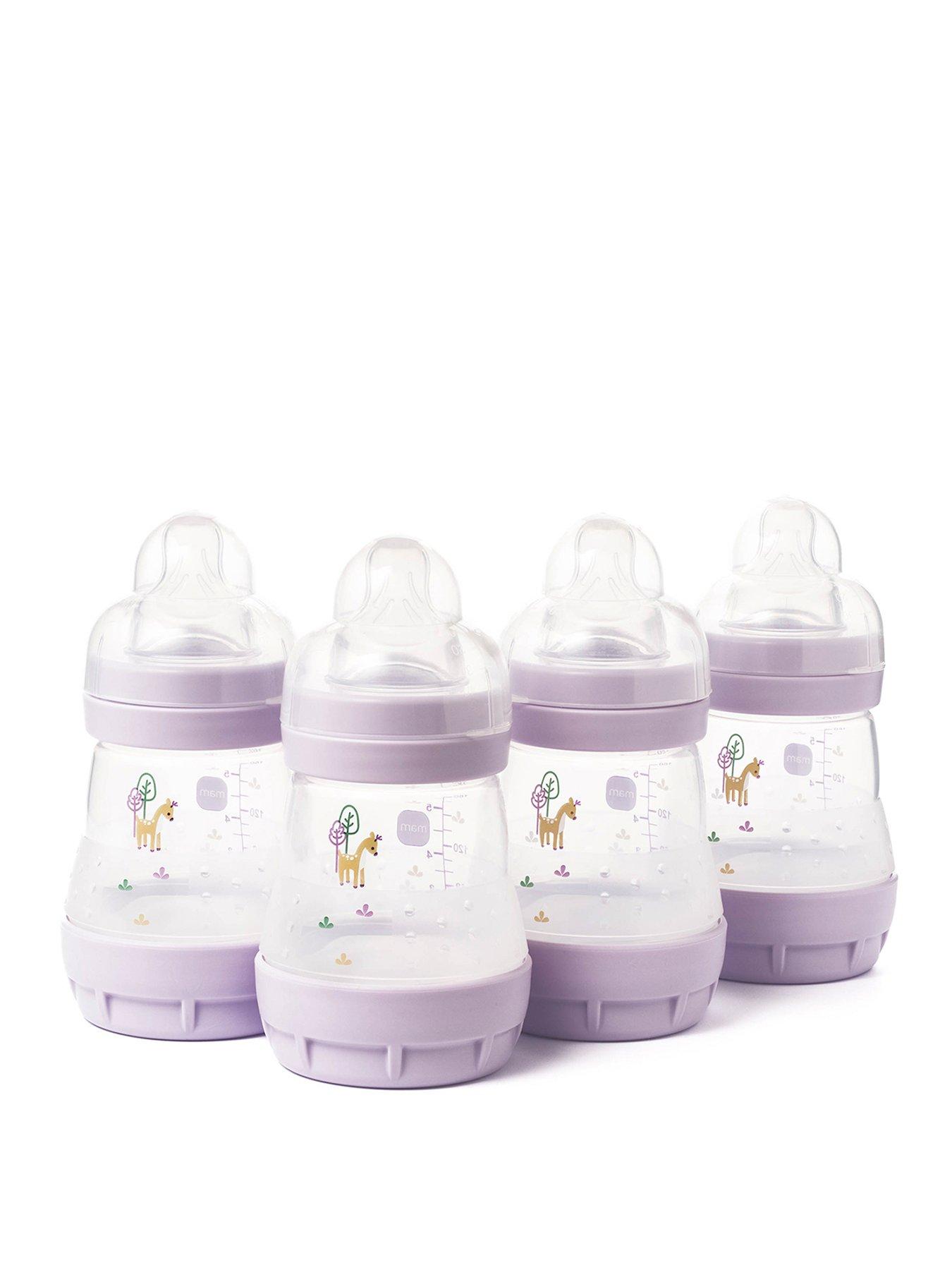 MAM Easy Start Anti-Colic Bottle Set 160ml 4pk - Lilac