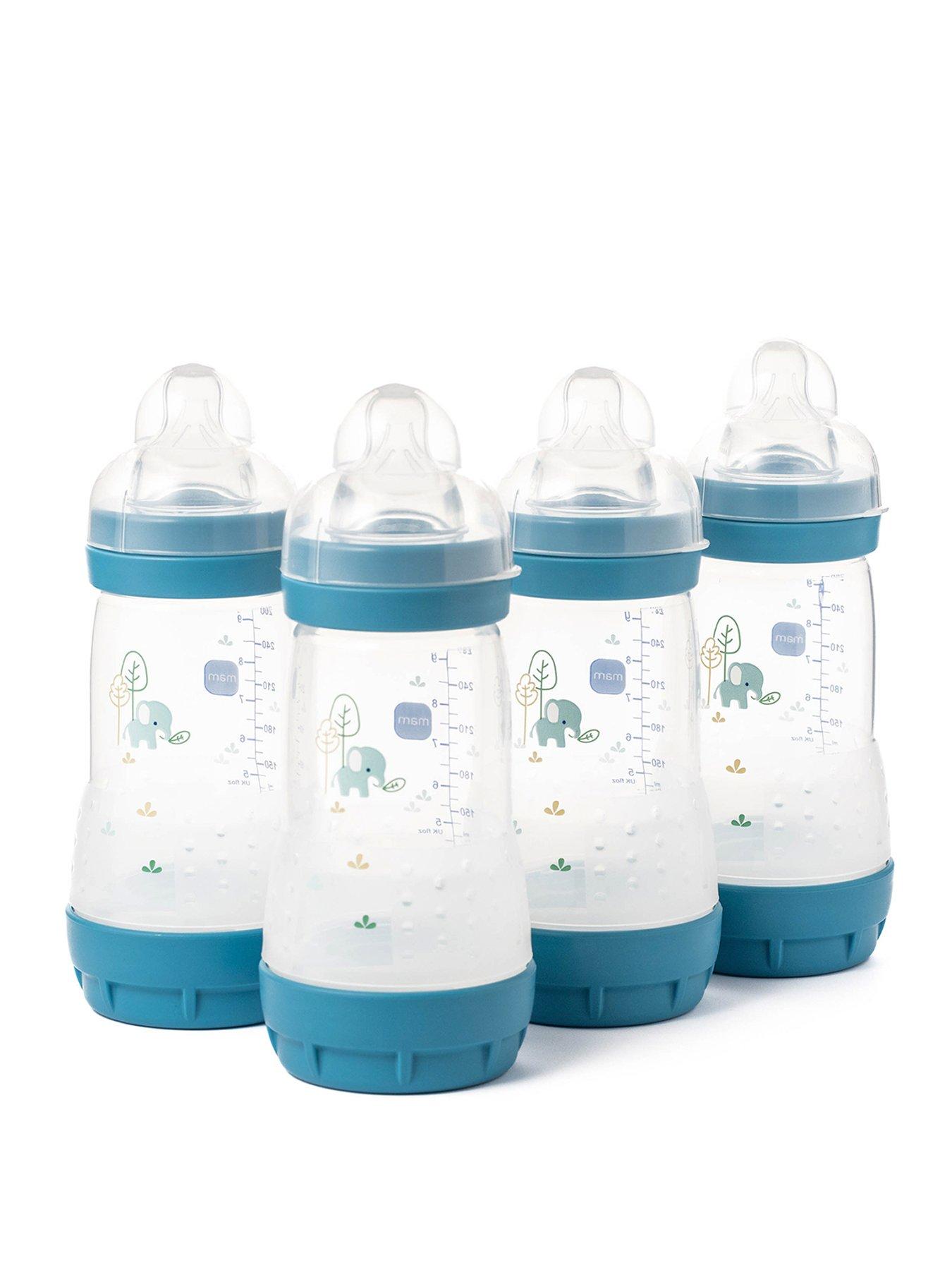 MAM Easy Start Anti-Colic Bottle Set 260ml 4pk - Blue
