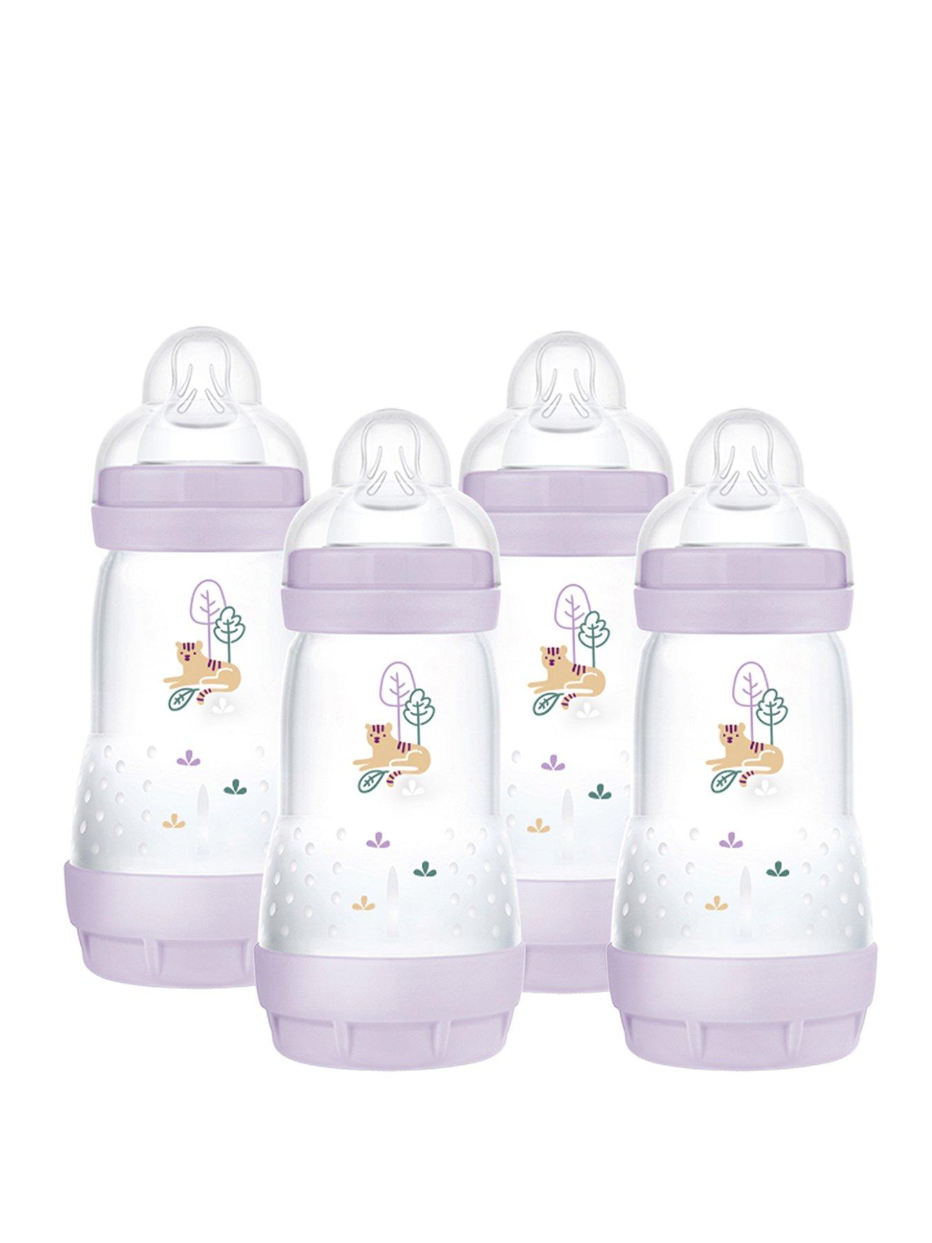 Image 1 of 6 of MAM Easy Start 260ml Bottle Set 4Pk - Pink