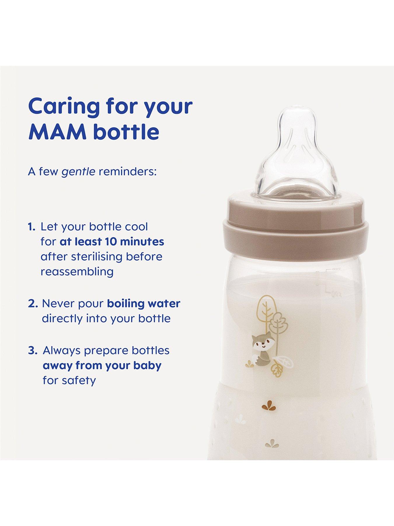 Image 5 of 6 of MAM Easy Start Anti-Colic Bottle Set 260ml 4pk - Lilac