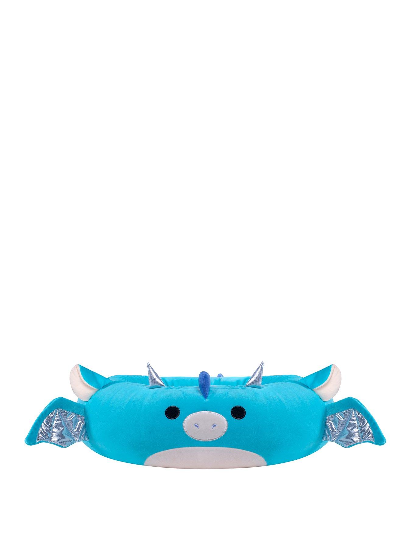 Product photograph of Squishmallows 24-inch Tatiana The Dragon Pet Bed - Medium-sized Ultrasoft from very.co.uk