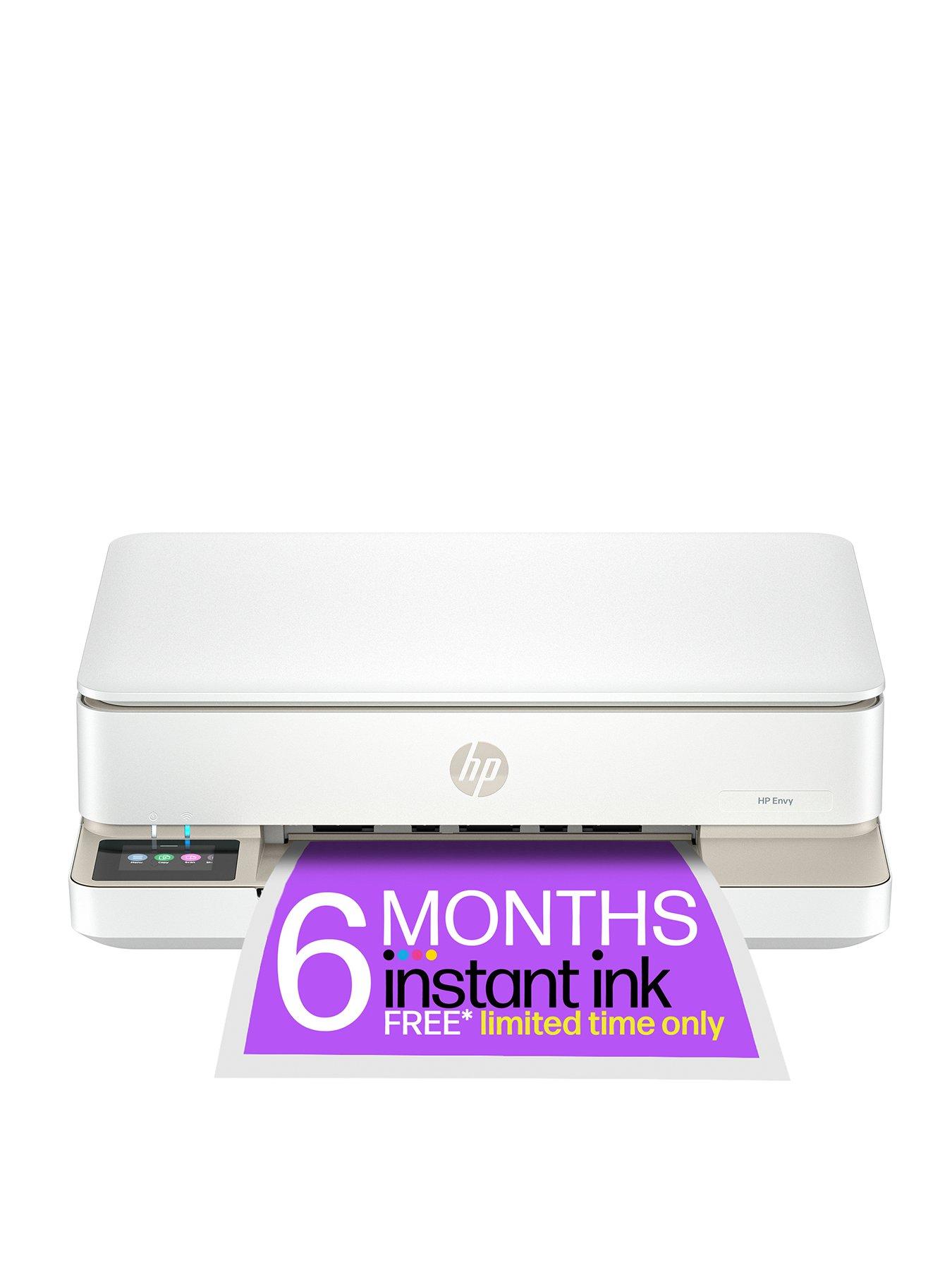 undefined Envy 6120e AiO Wireless Printer with 3 months of Instant Ink Included with HP+