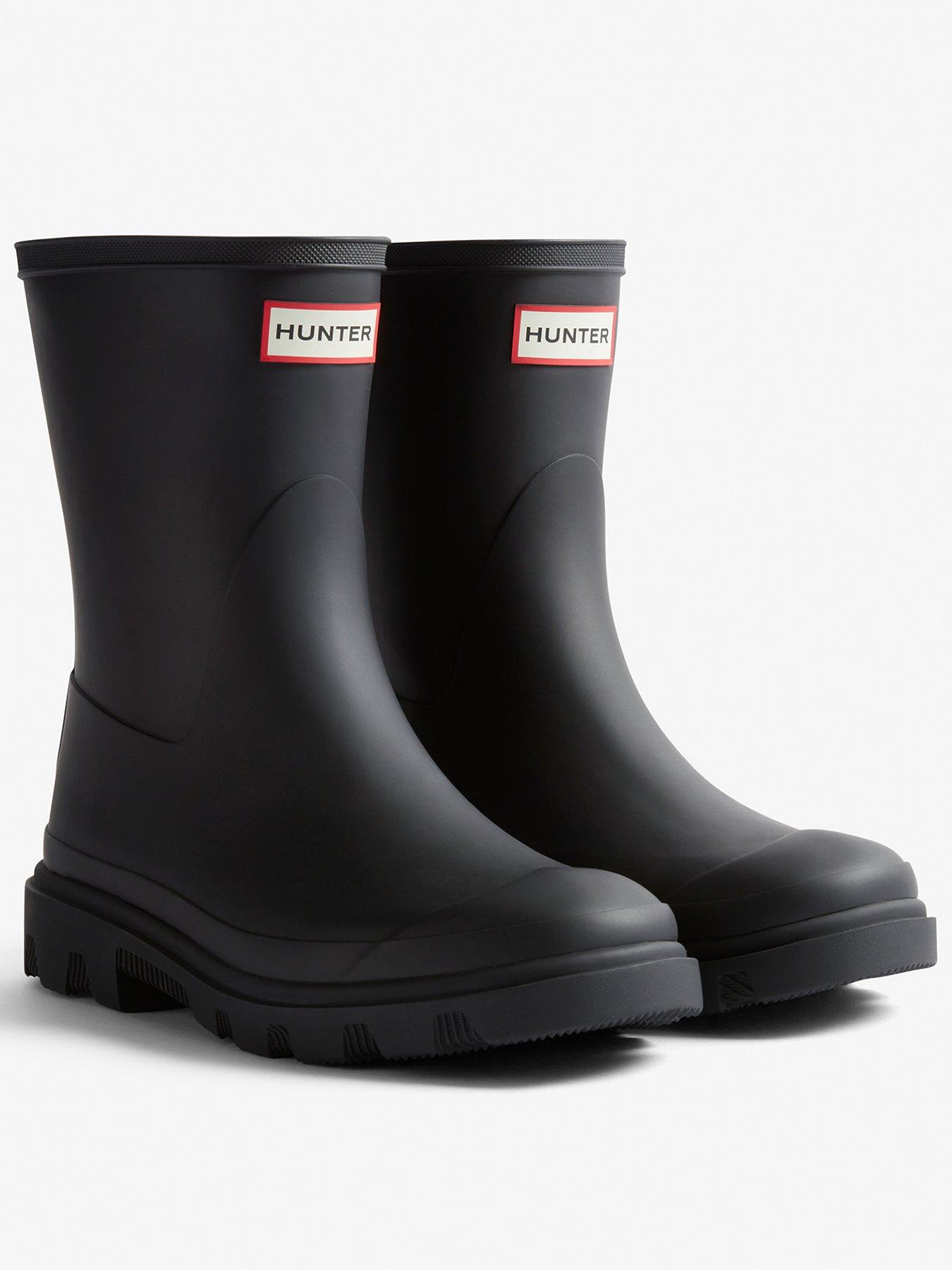 undefined Womens Downpour Short Boots - Black
