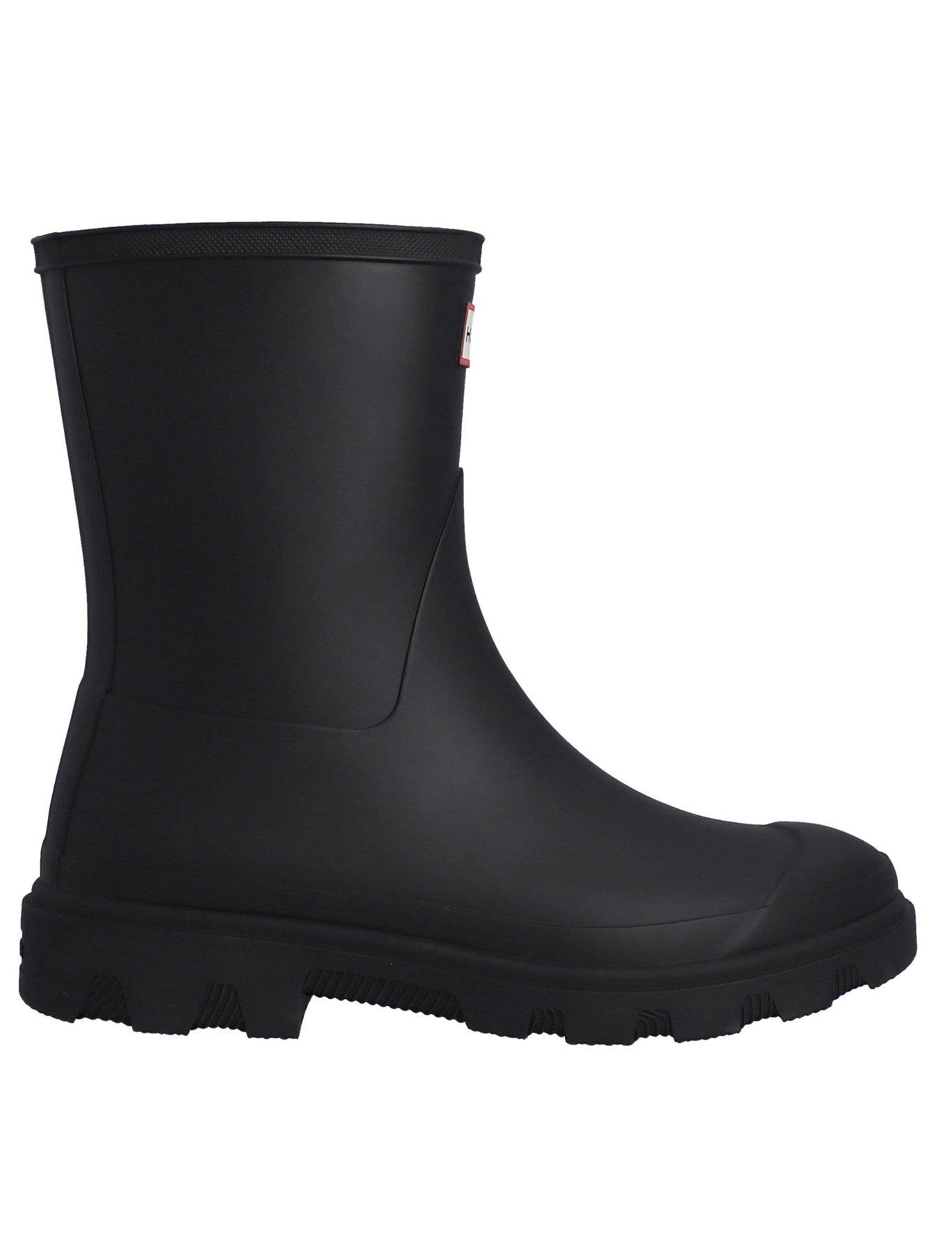 Image 4 of 5 of Hunter Downpour Short Boots - Black