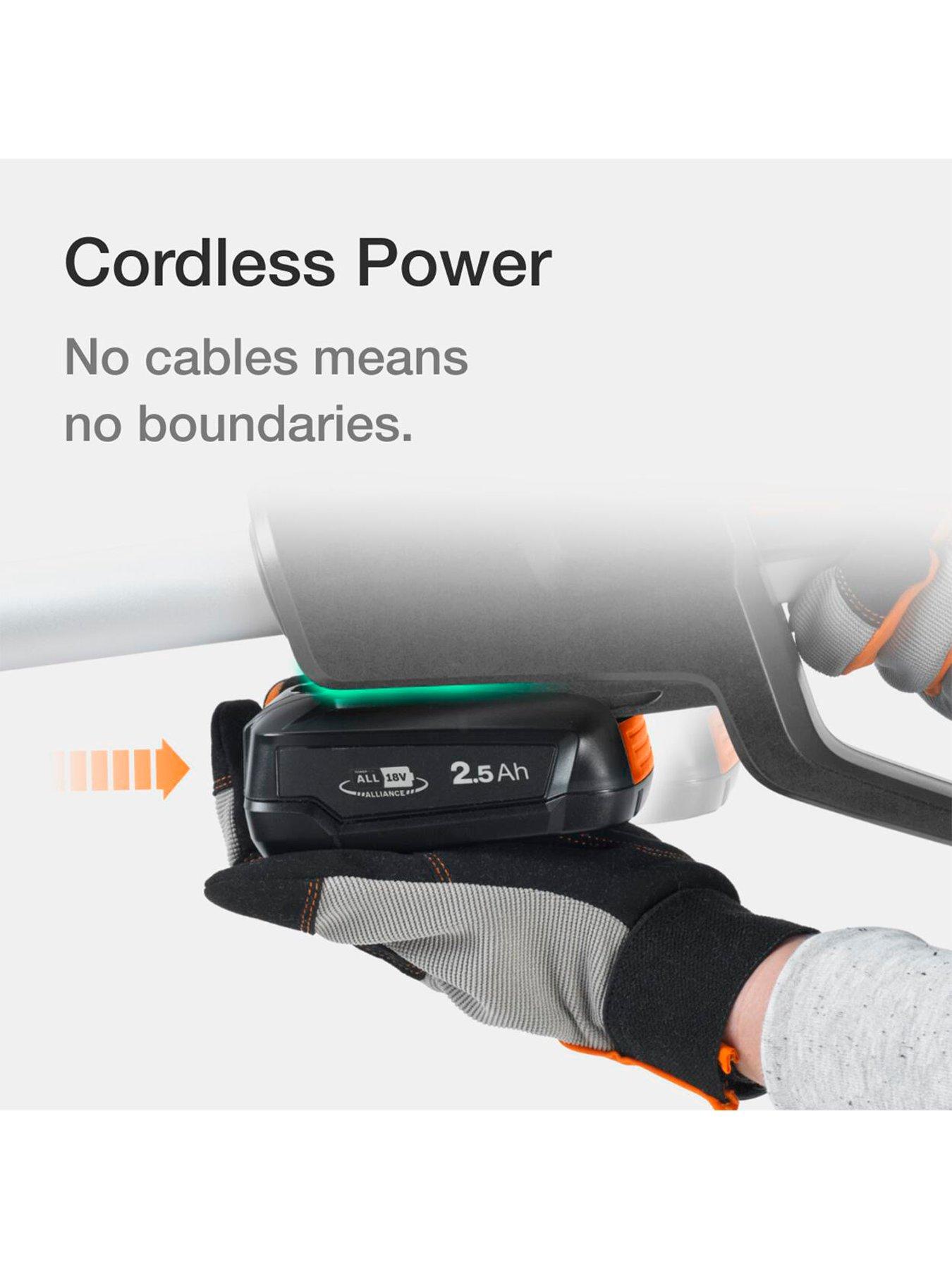 Image 3 of 7 of Flymo 18V UltraCut Reach 420 Cordless Hedge Trimmer