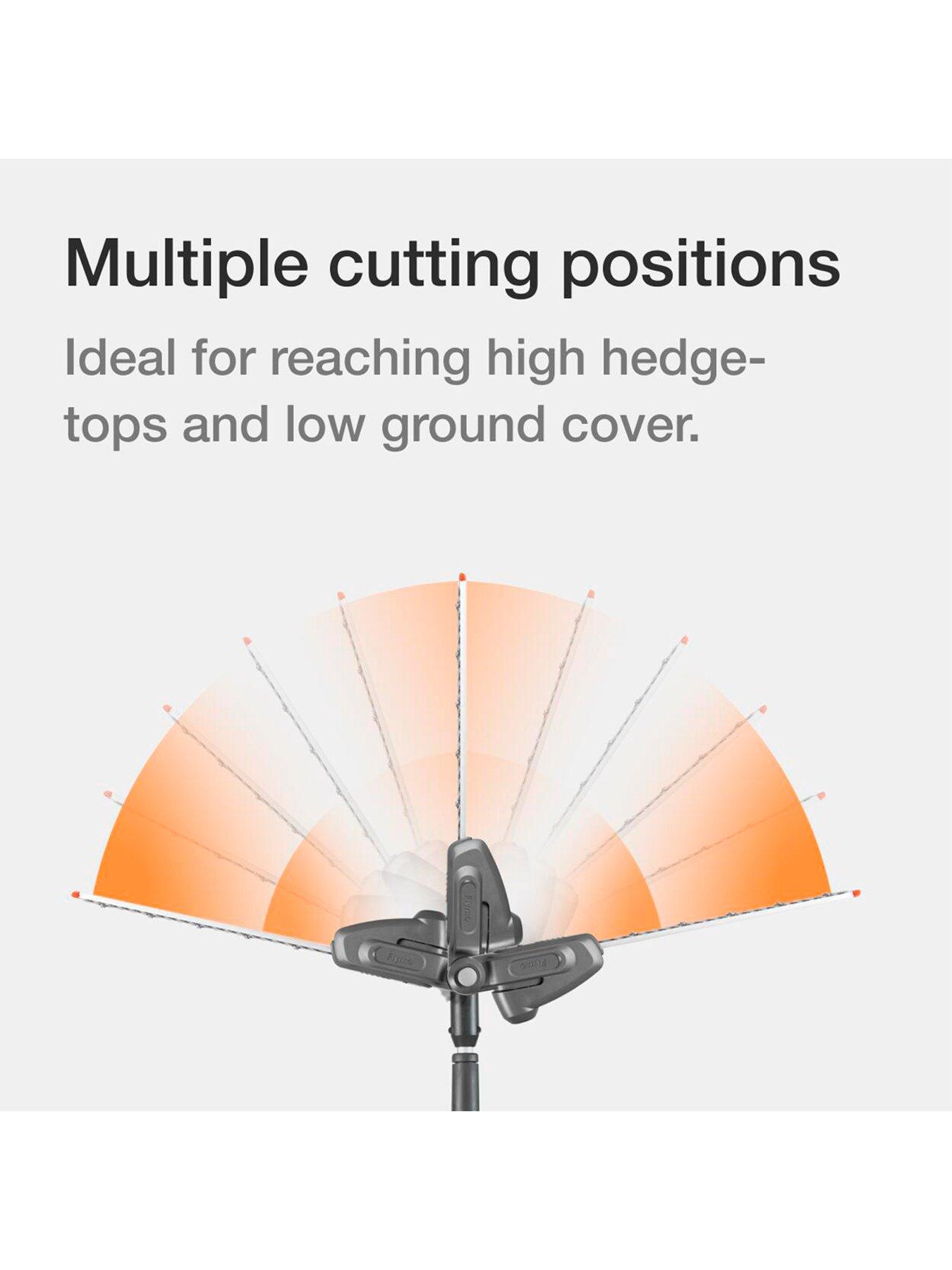 Image 5 of 7 of Flymo 18V UltraCut Reach 420 Cordless Hedge Trimmer