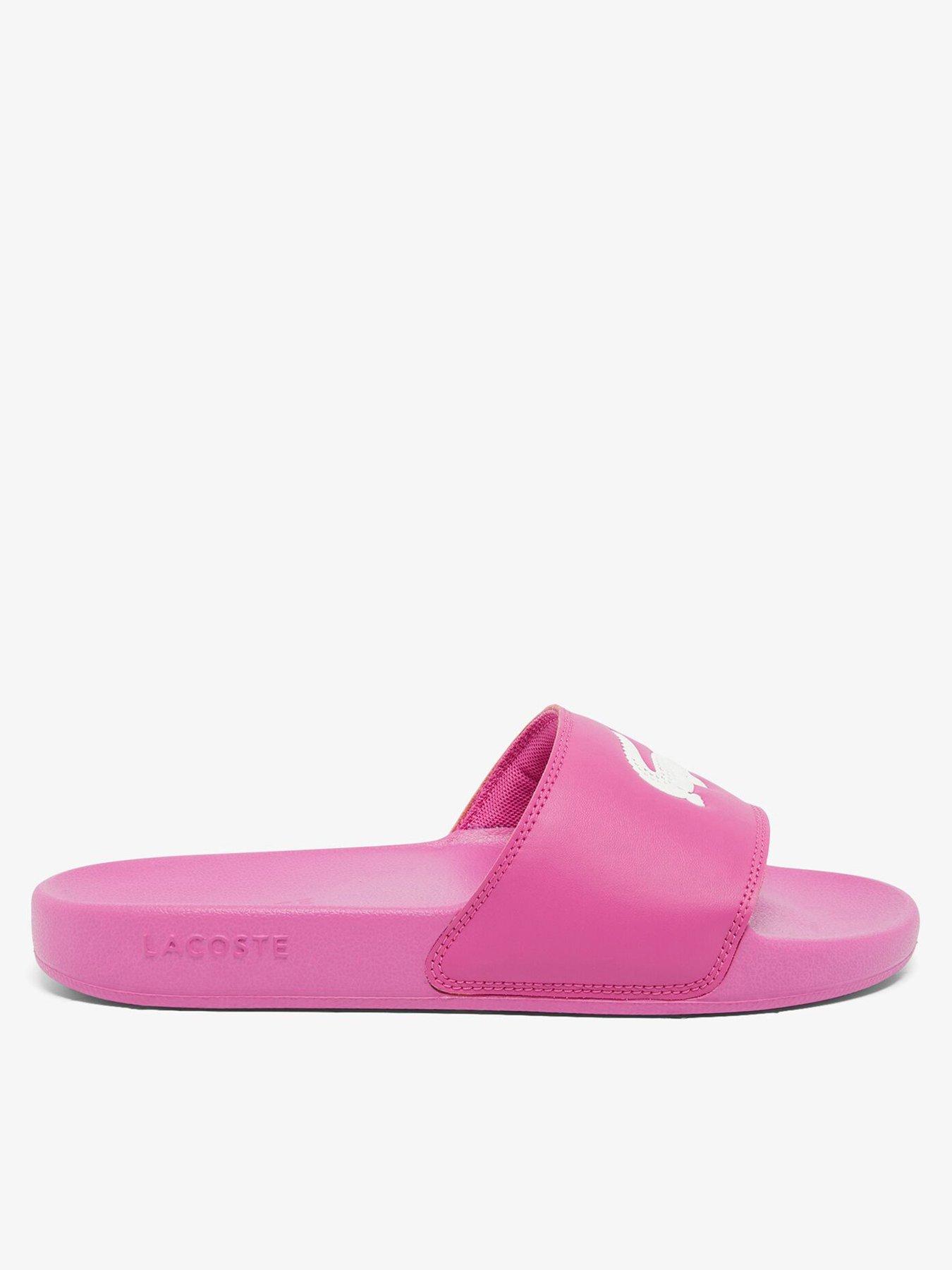 Image of Lacoste Serve Slide - Pink