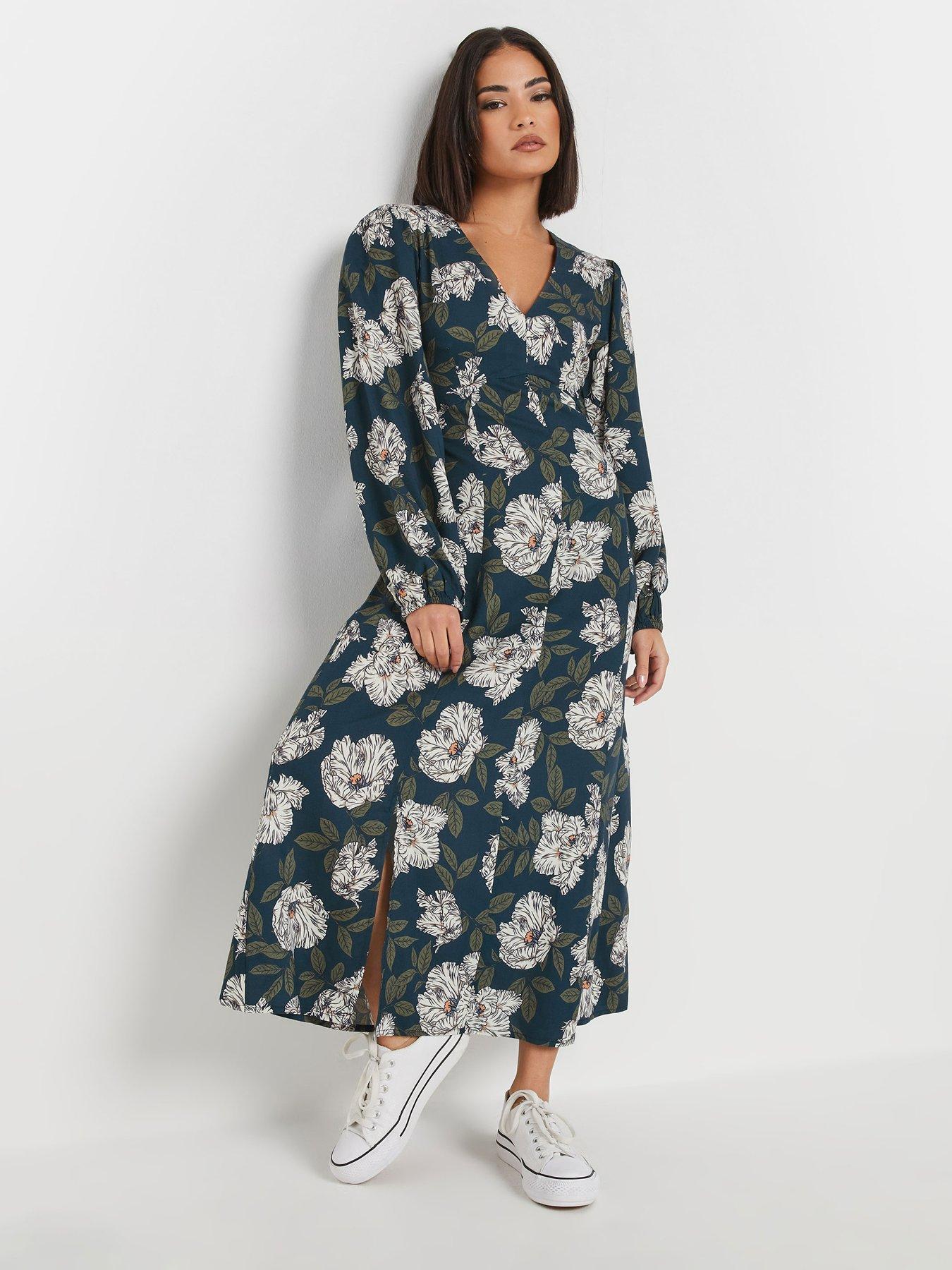 undefined Petite Midi Tea Dress
