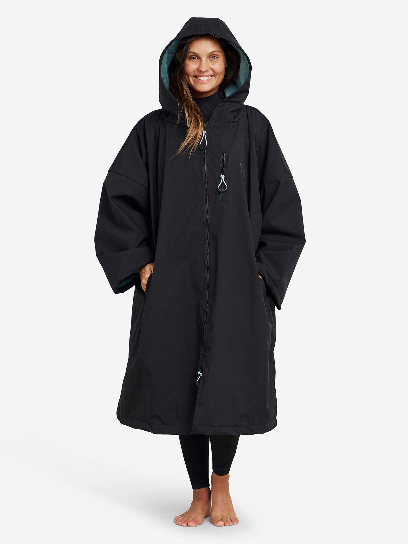 undefined Unisex Surf Poncho - Black