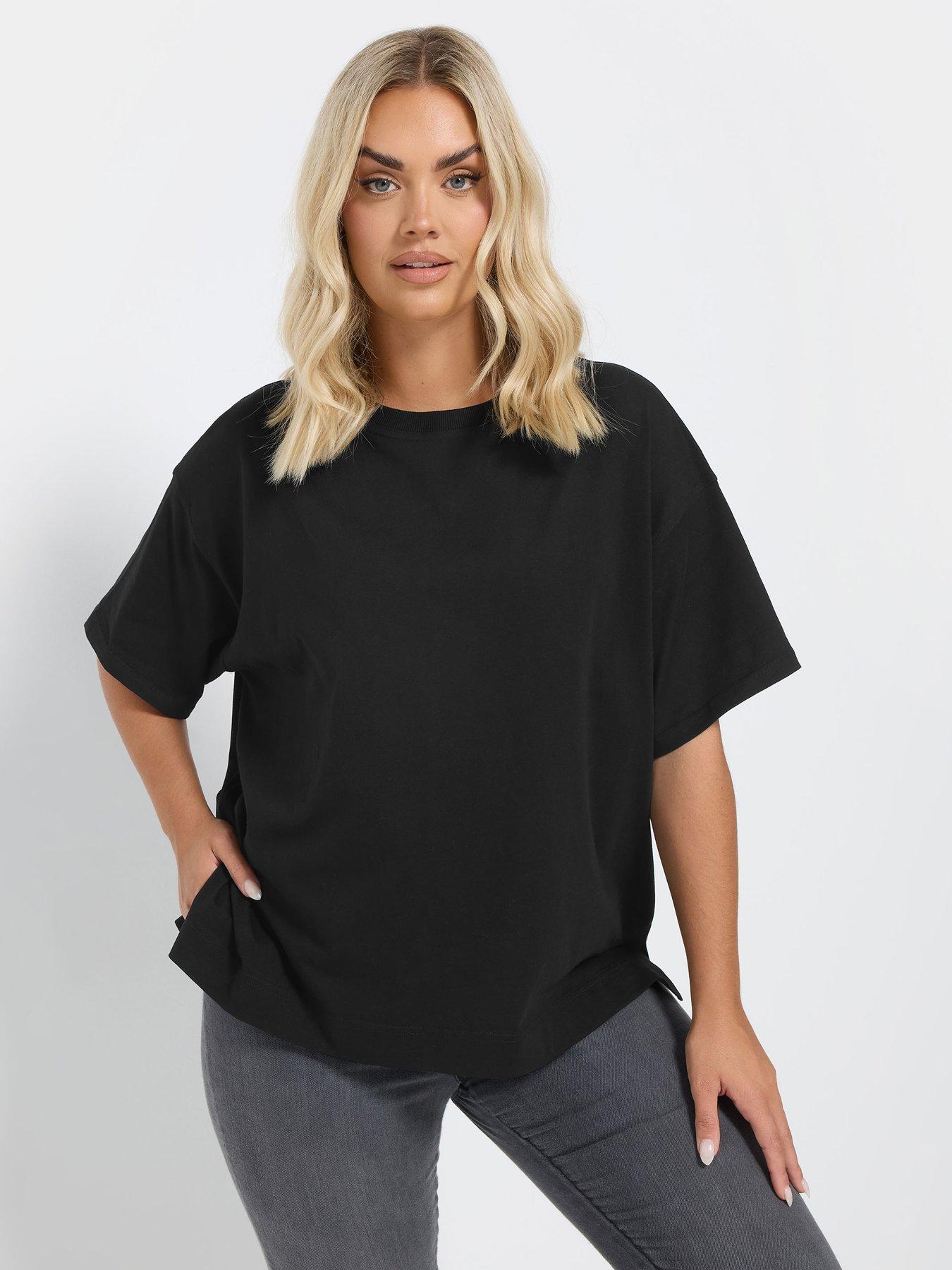 undefined Curve Heavy Weight Box T-shirt - Black