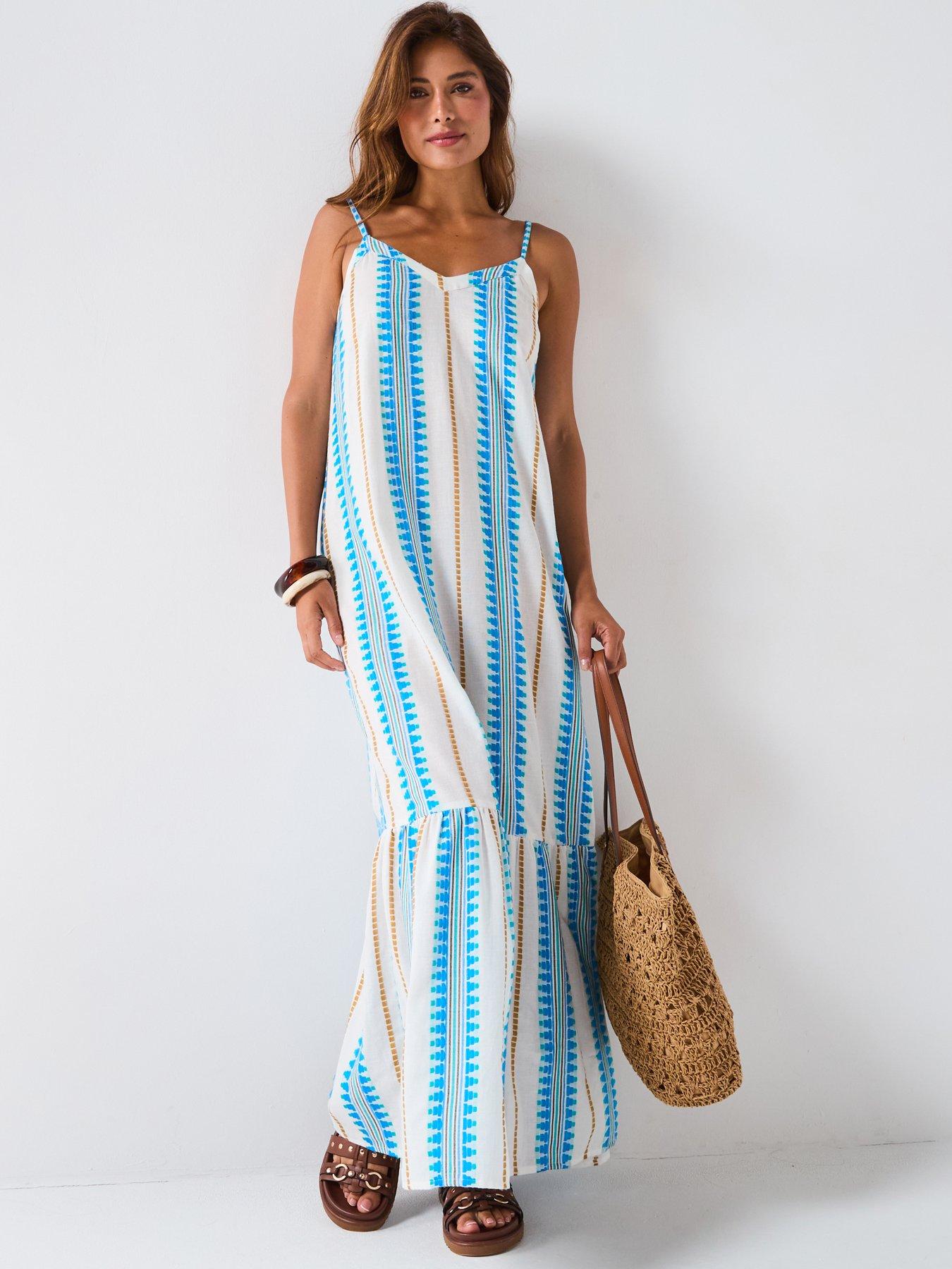 undefined Aztec Maxi Beach Dress