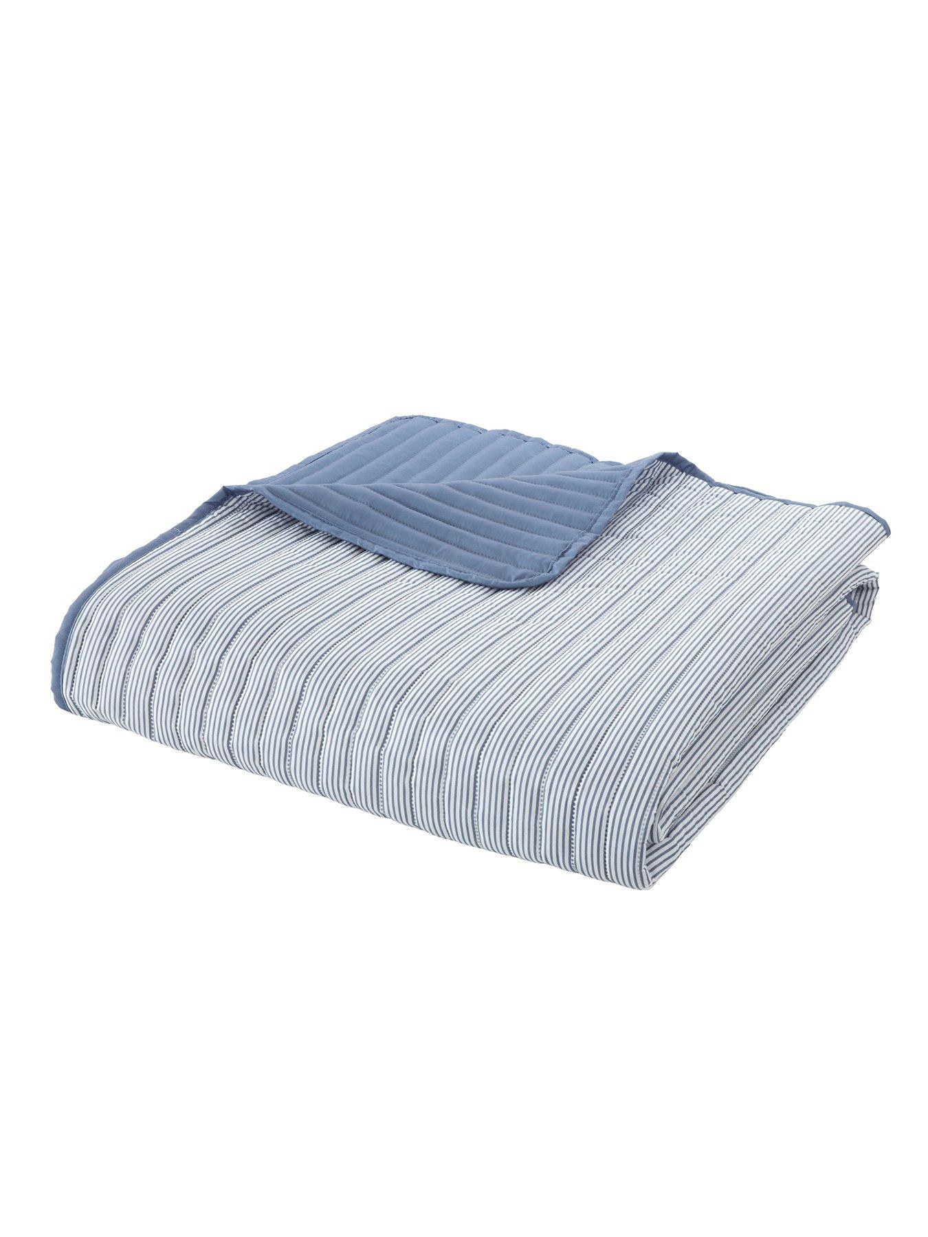 undefined Stripe Bedspread Throw