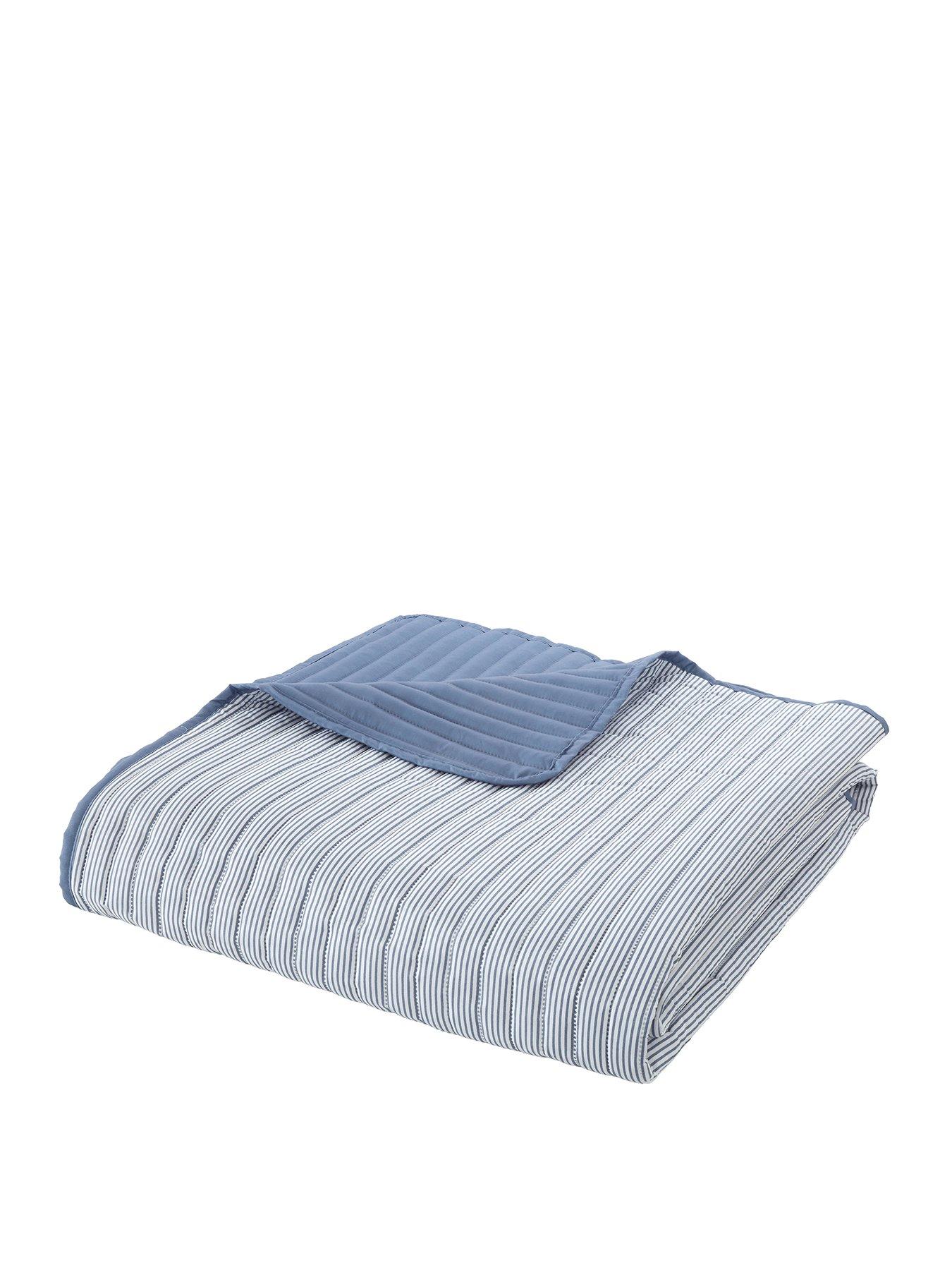 Image 2 of 5 of Catherine Lansfield Stripe Bedspread- 220x230cm