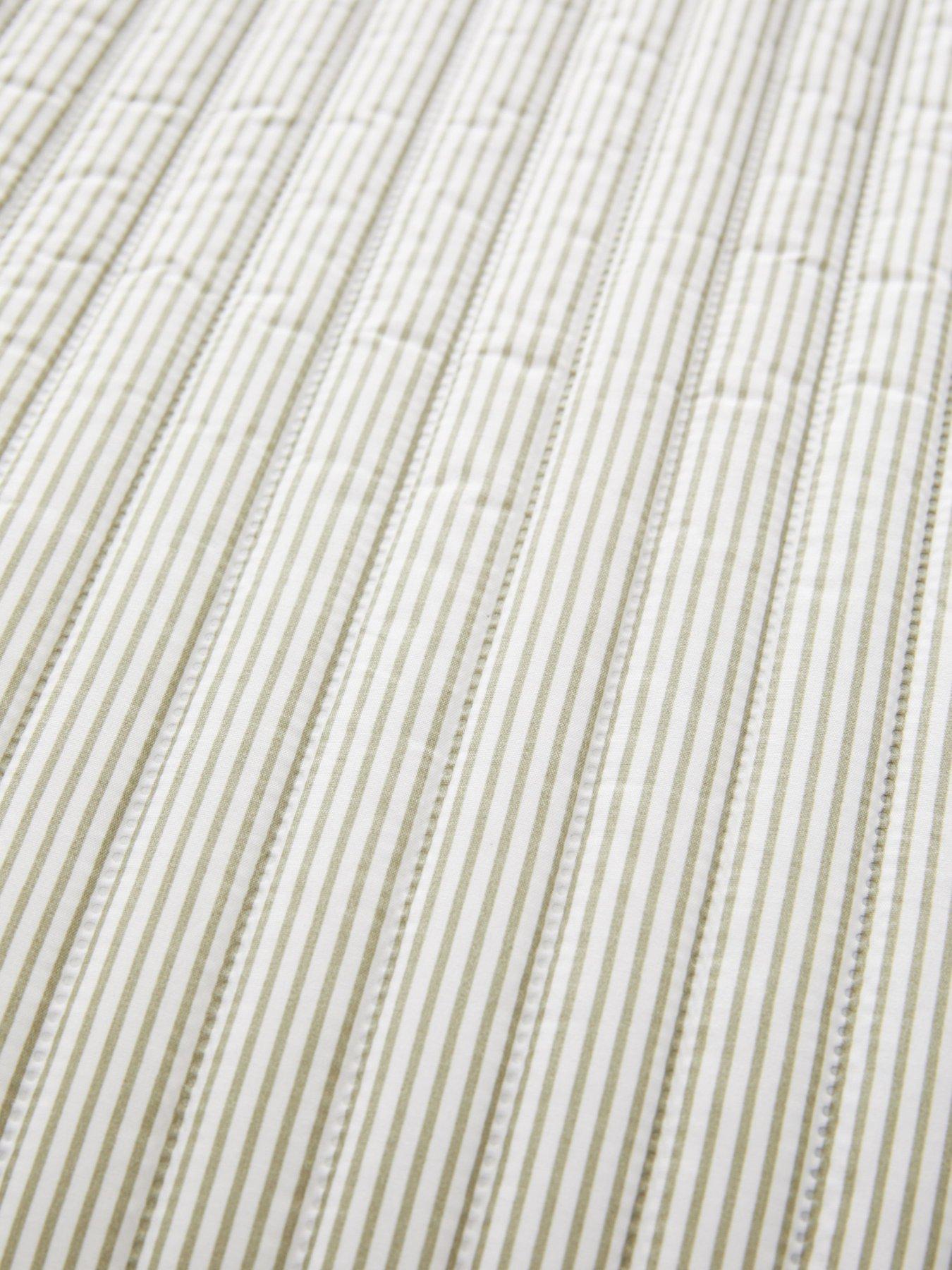 Image 5 of 5 of Catherine Lansfield Stripe Bedspread- 220x230cm