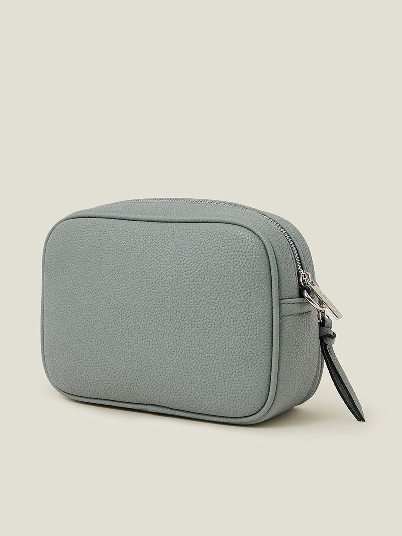 Image 2 of 4 of Accessorize Dina Double Zip Camera Bag - Blue