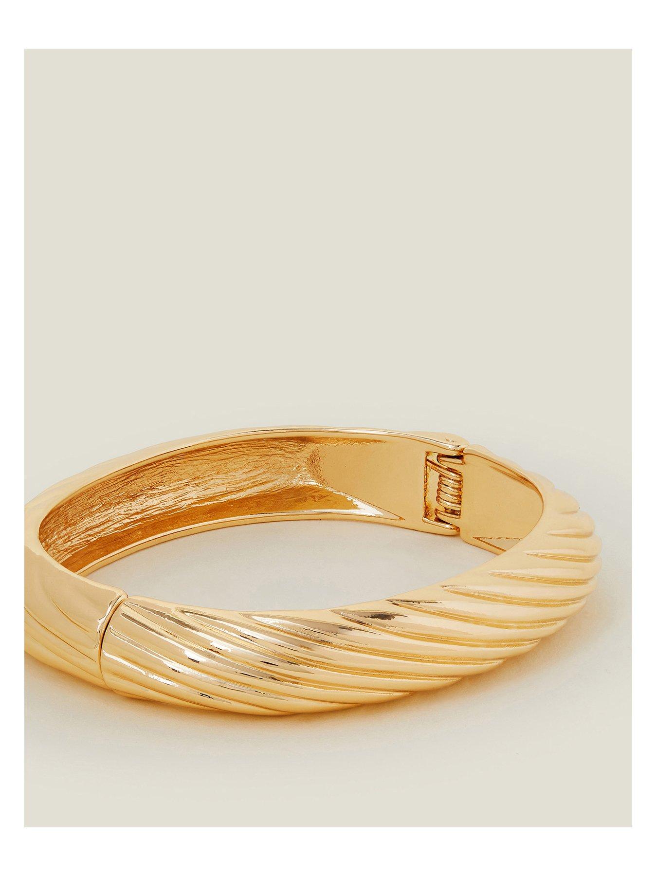 Image 3 of 3 of Accessorize Textured Bangle