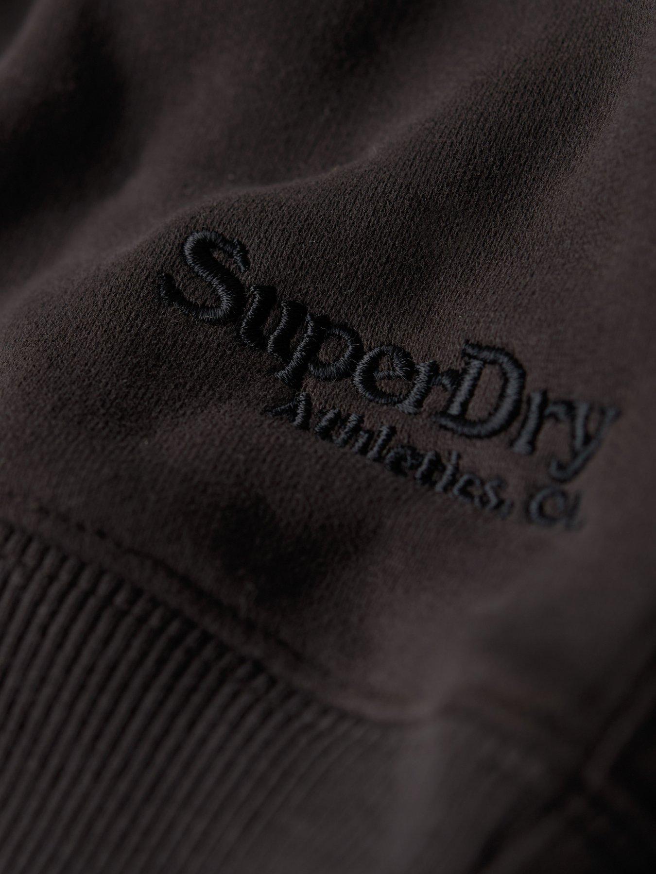 Image 5 of 6 of Superdry Essential Logo Jumper - Washed Black