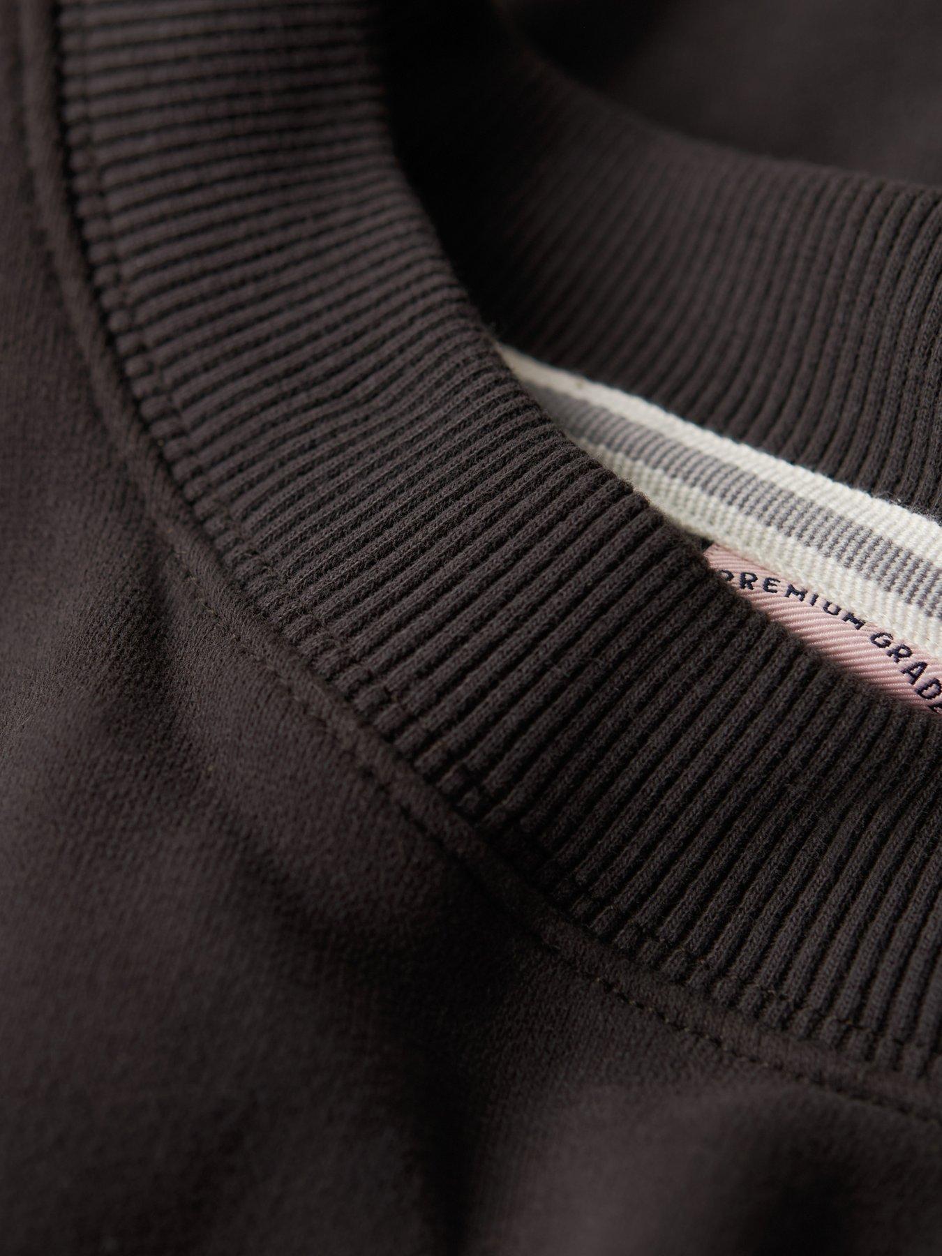 Image 6 of 6 of Superdry Essential Logo Jumper - Washed Black