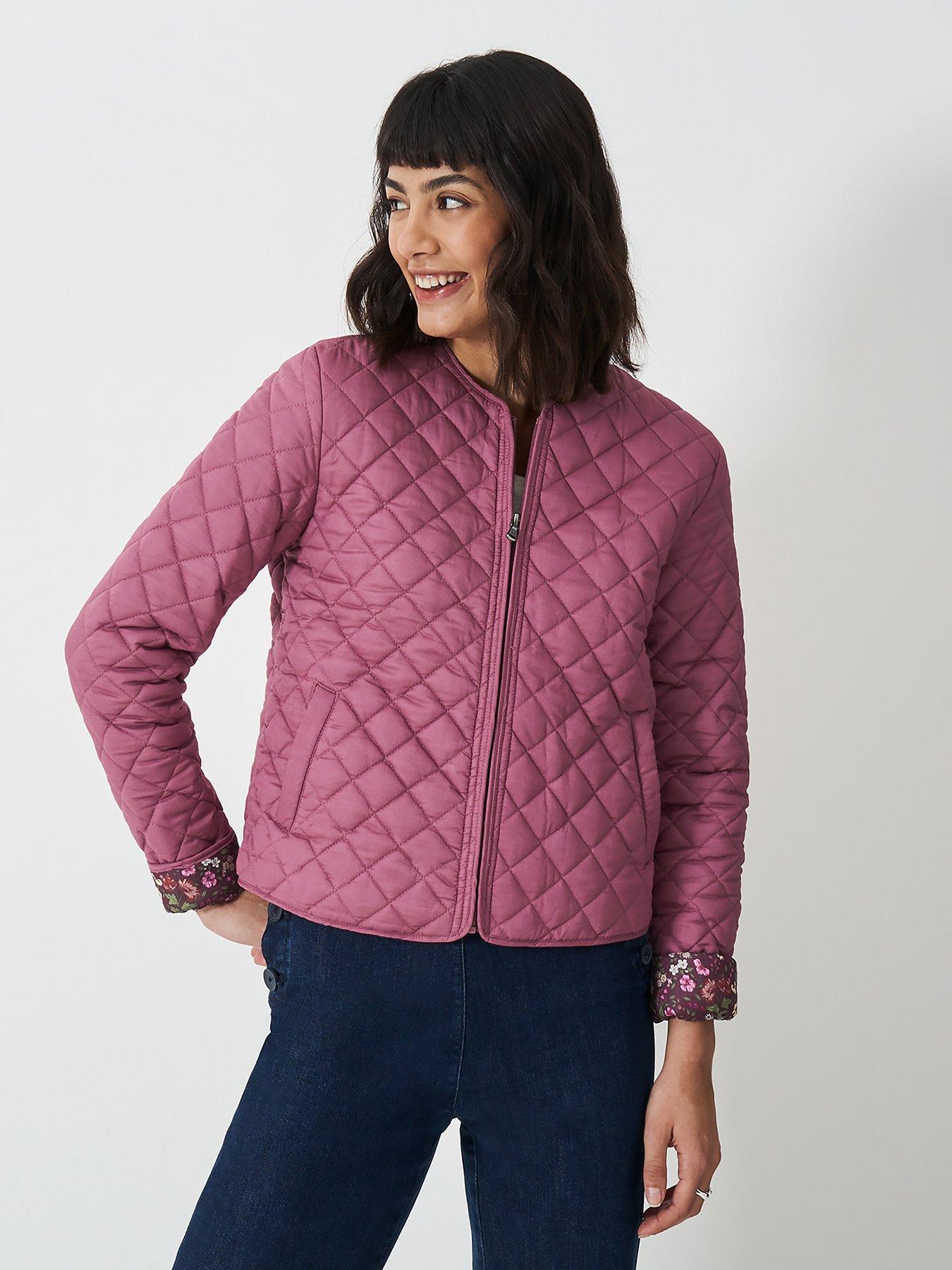 undefined Quilted Jacket - Pink