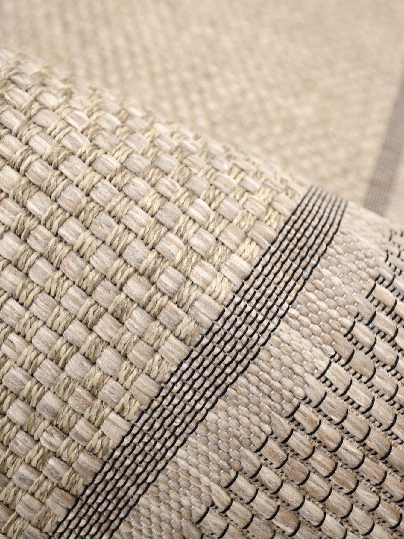 Image 3 of 4 of The Very Collection Summer Border 80 X 200cm Runner - Brown