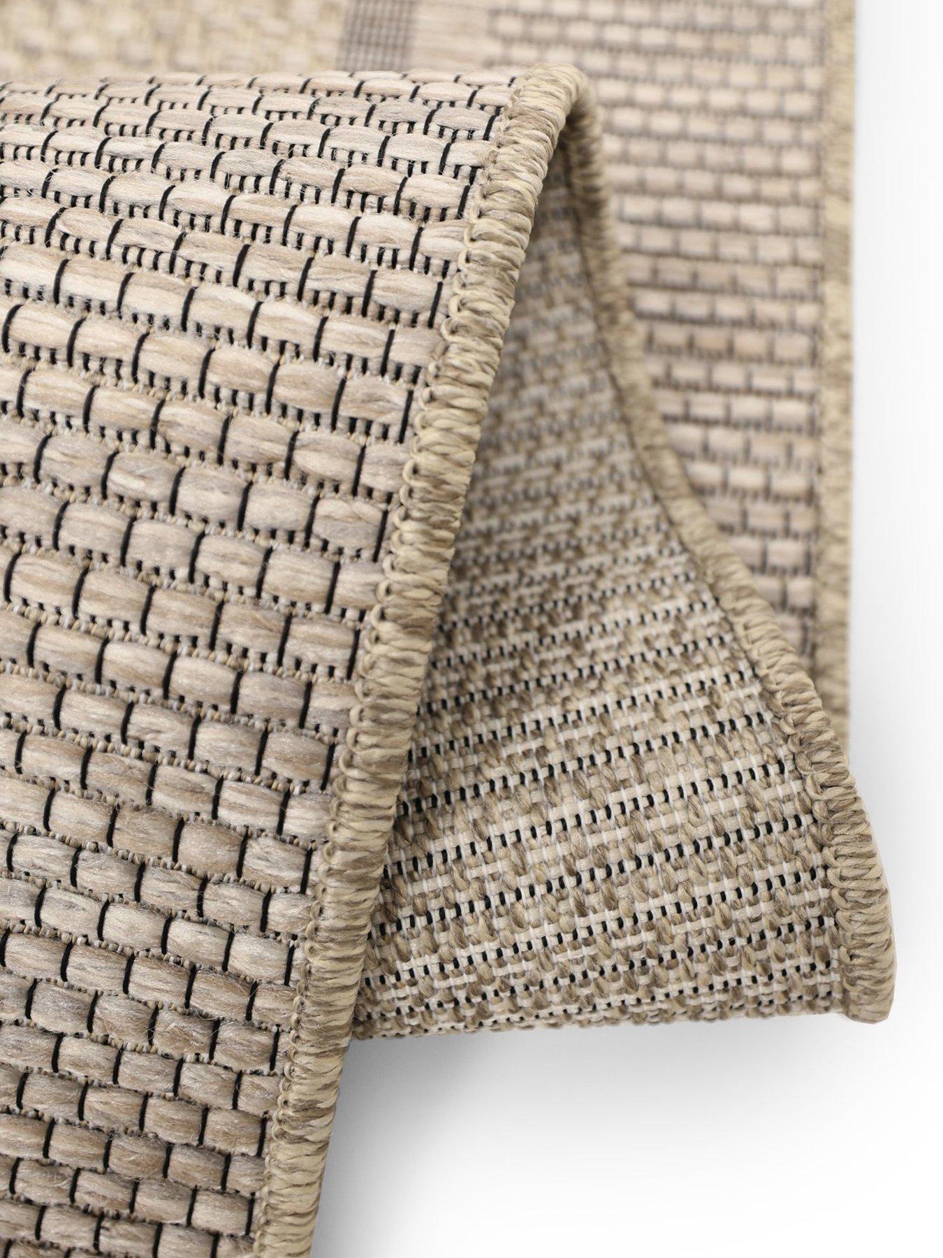 Image 4 of 4 of The Very Collection Summer Border 80 X 200cm Runner - Brown