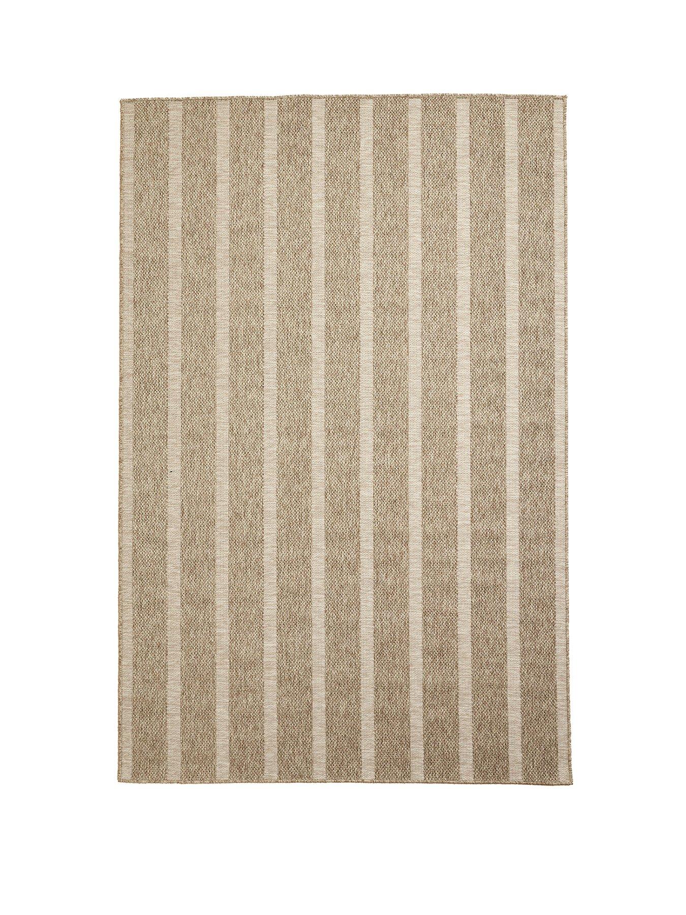Image 2 of 5 of Michelle Keegan Home Summer Stripe Rug - Brown