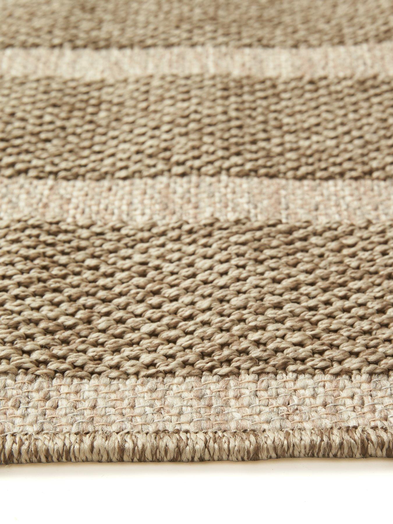 Image 4 of 5 of Michelle Keegan Home Summer Stripe Rug - Brown