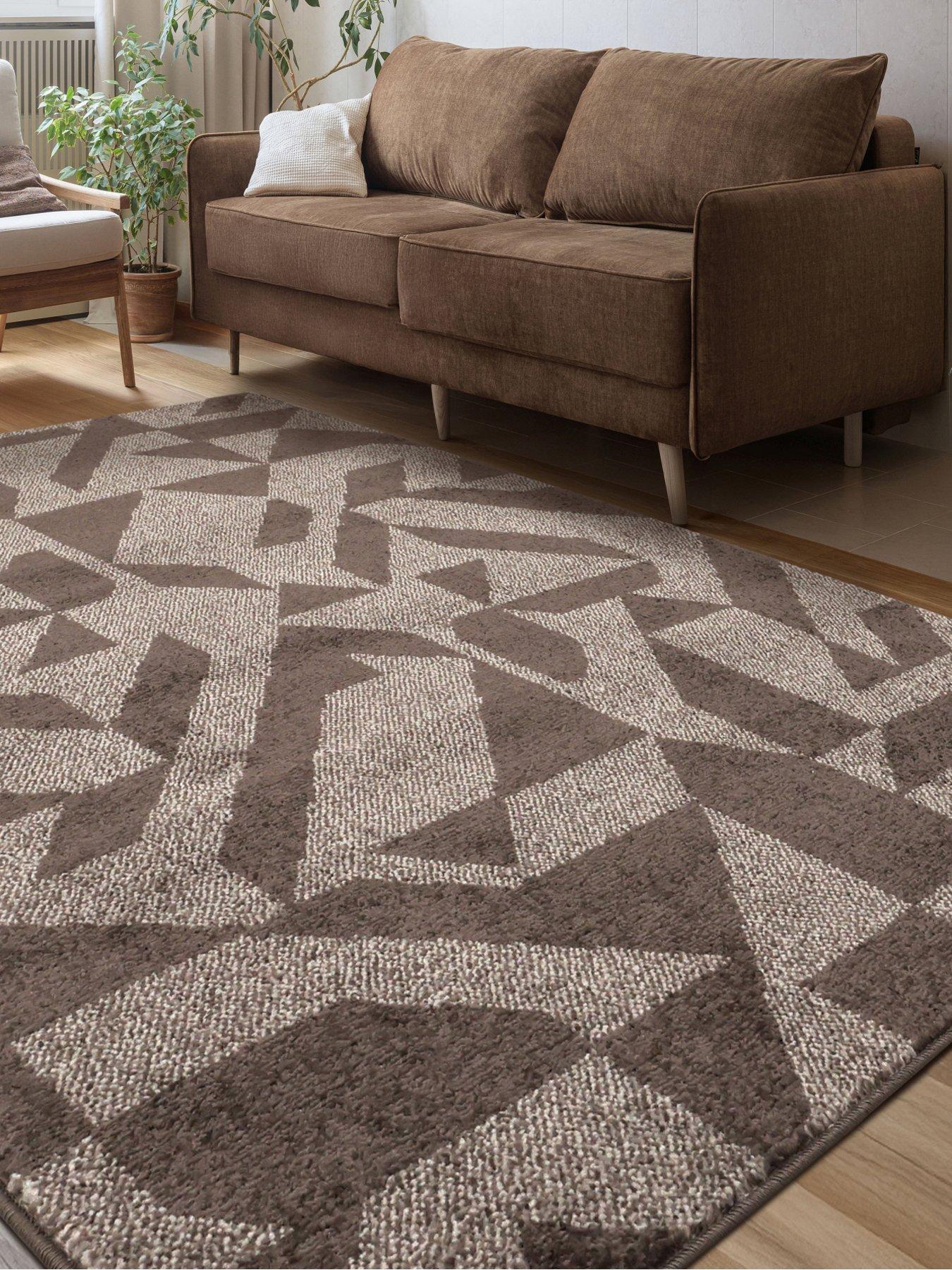 undefined Juno Geometric Natural Blend Rug