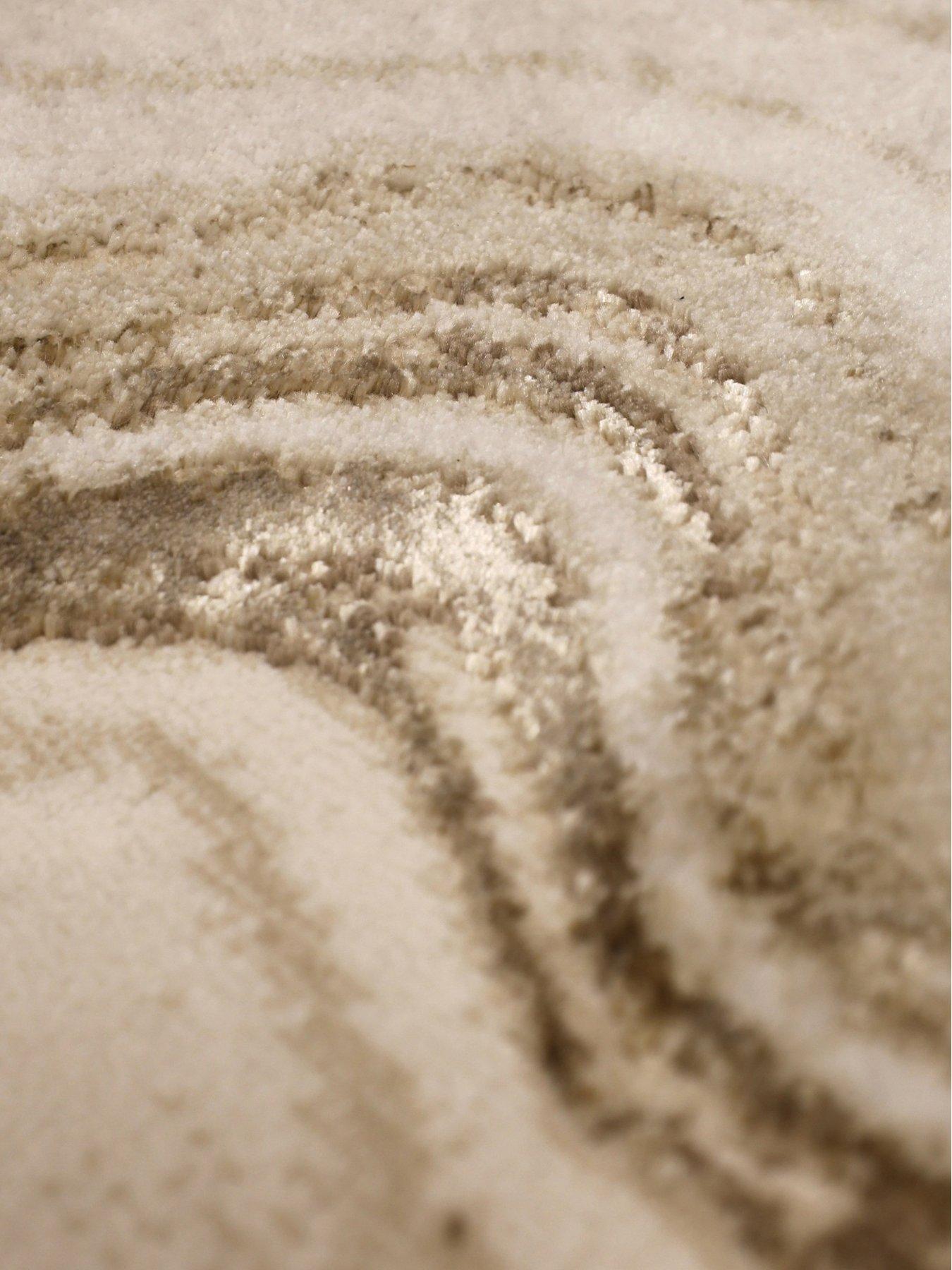 Image 3 of 6 of Very Home Dusk Wave Champagne Rug