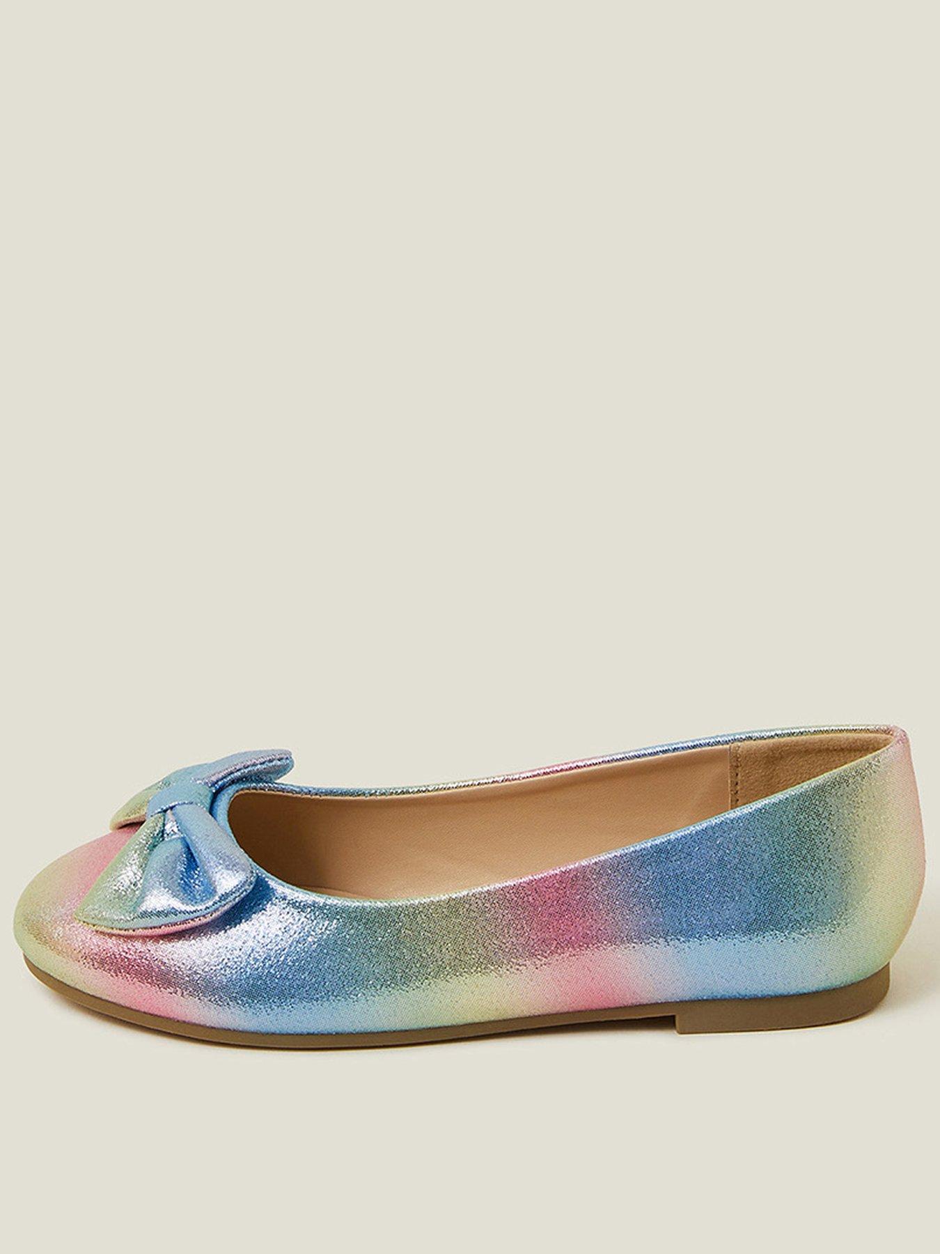 undefined Girls Ombre Ballerina Shoes - Multi