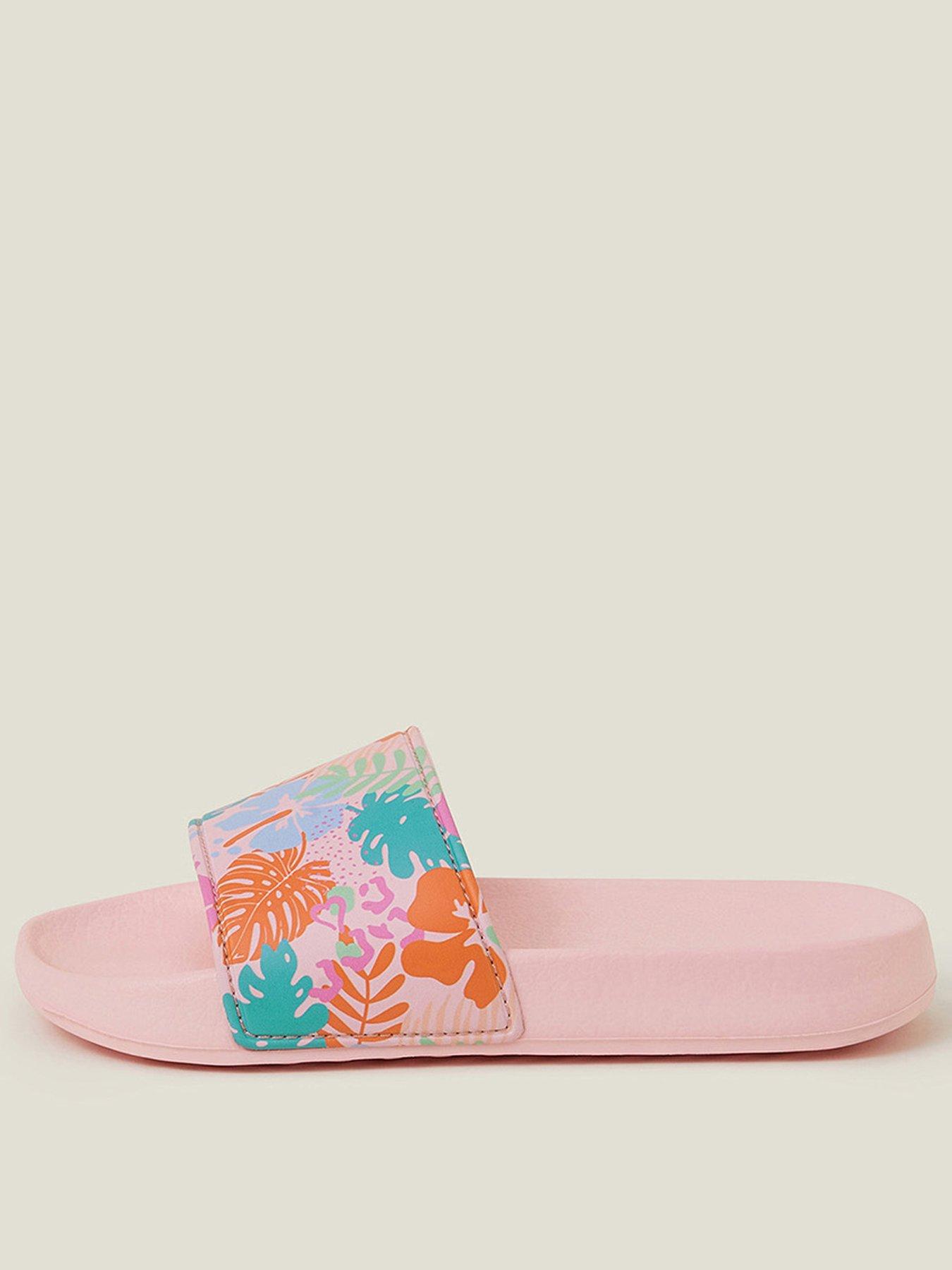 undefined Girls Tropical Sliders - Multi