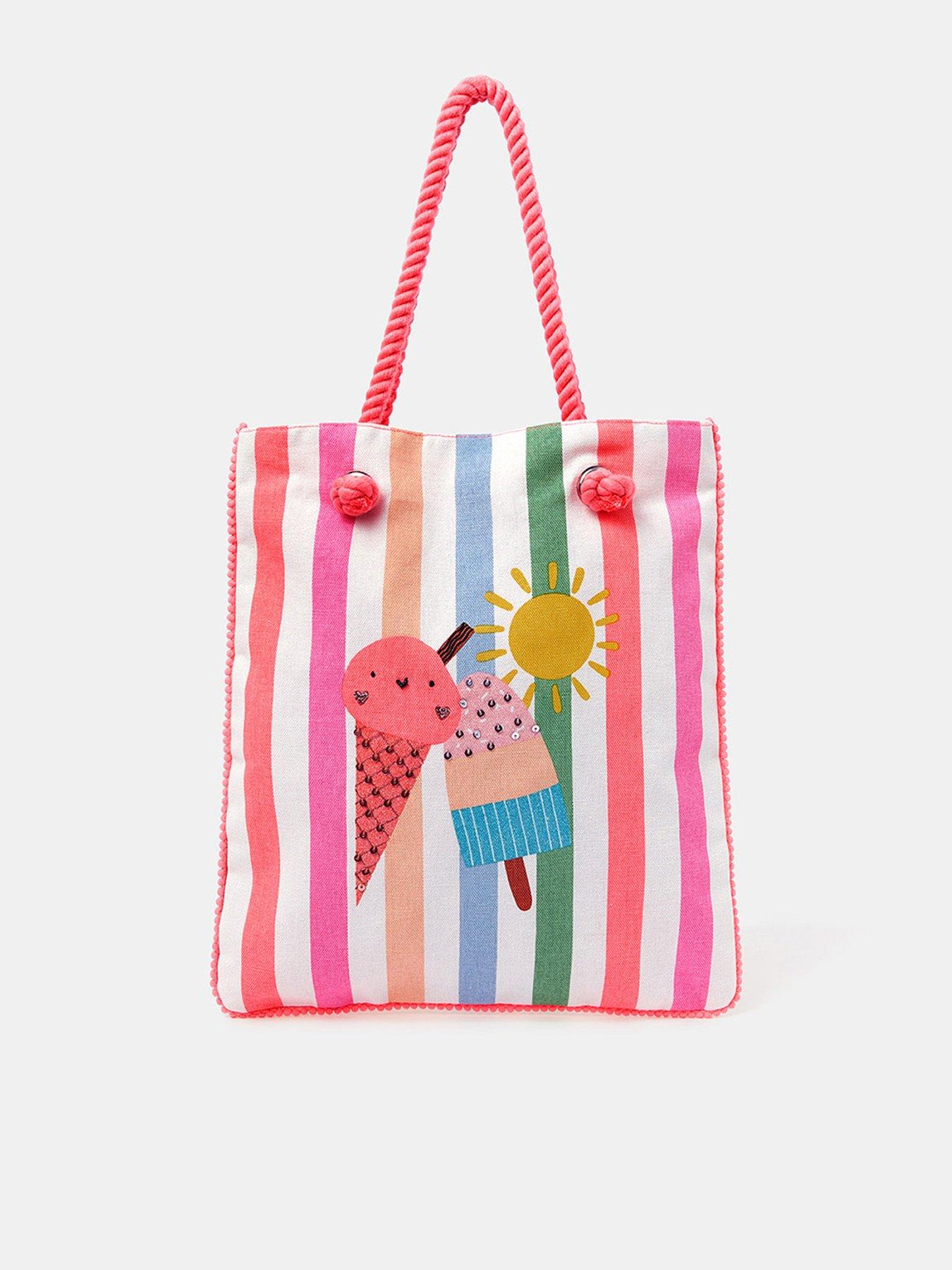 undefined Girls Ice Cream Shopper Bag - Multi