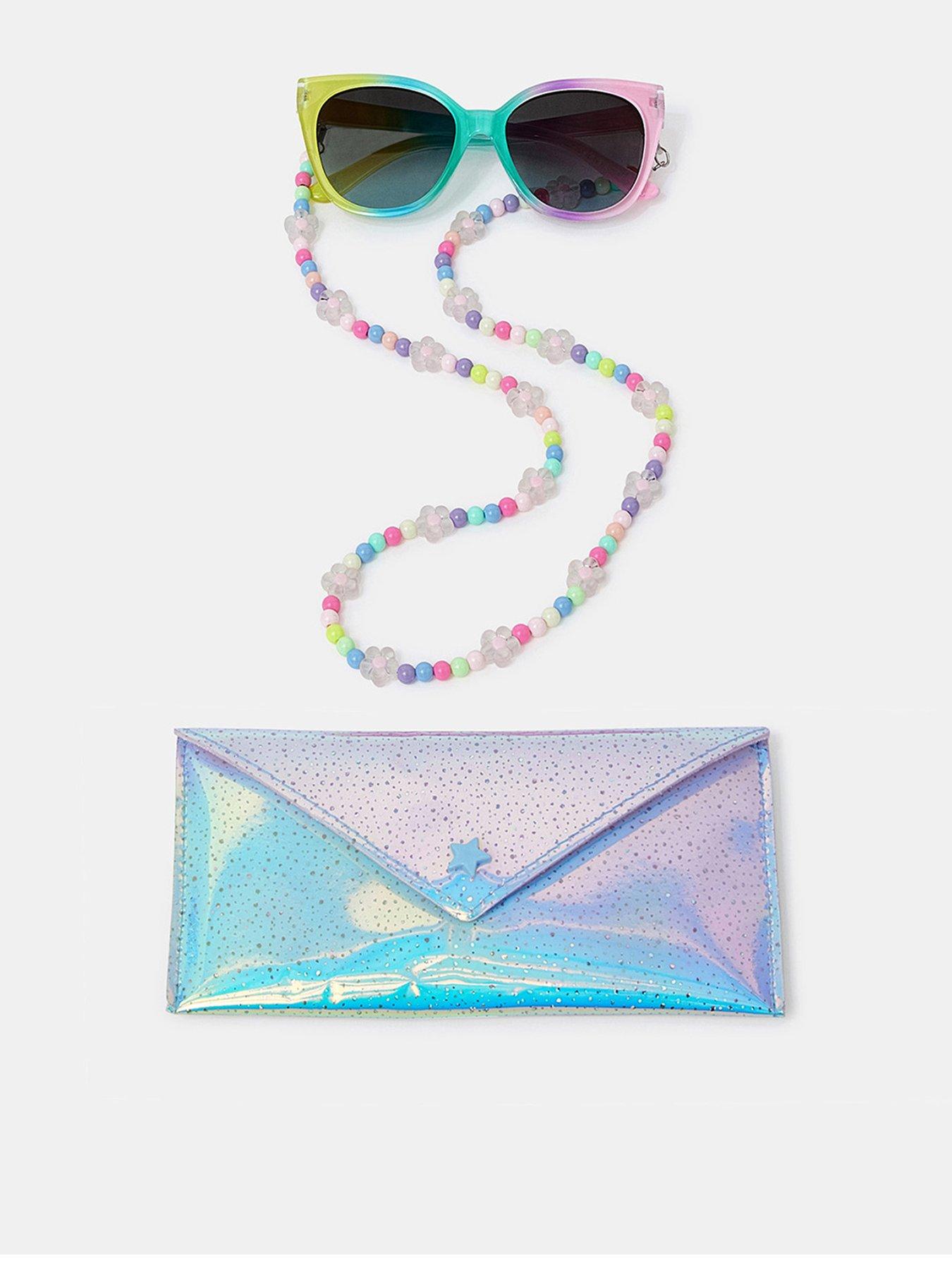 Image 1 of 3 of Accessorize Girls Ombre 3 Piece Sunglasses Bundle - Multi