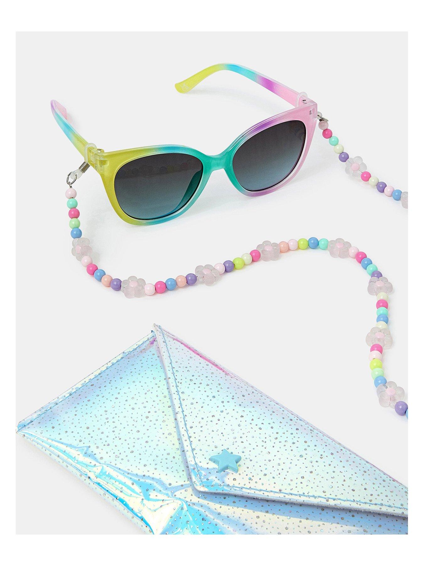 Image 3 of 3 of Accessorize Girls Ombre 3 Piece Sunglasses Bundle - Multi
