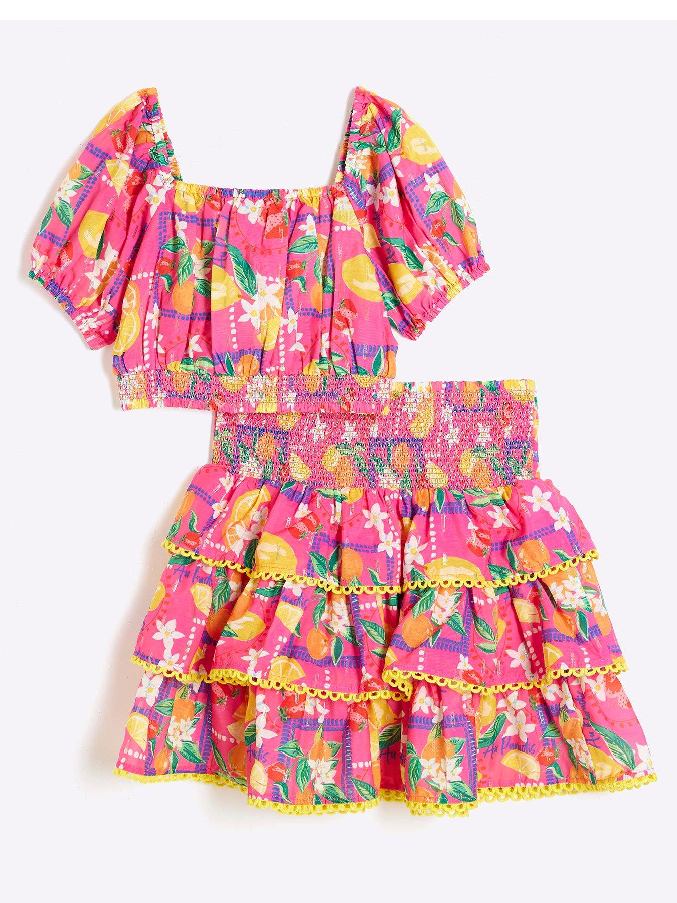 Fruity Fifi's Girls Skirt Set