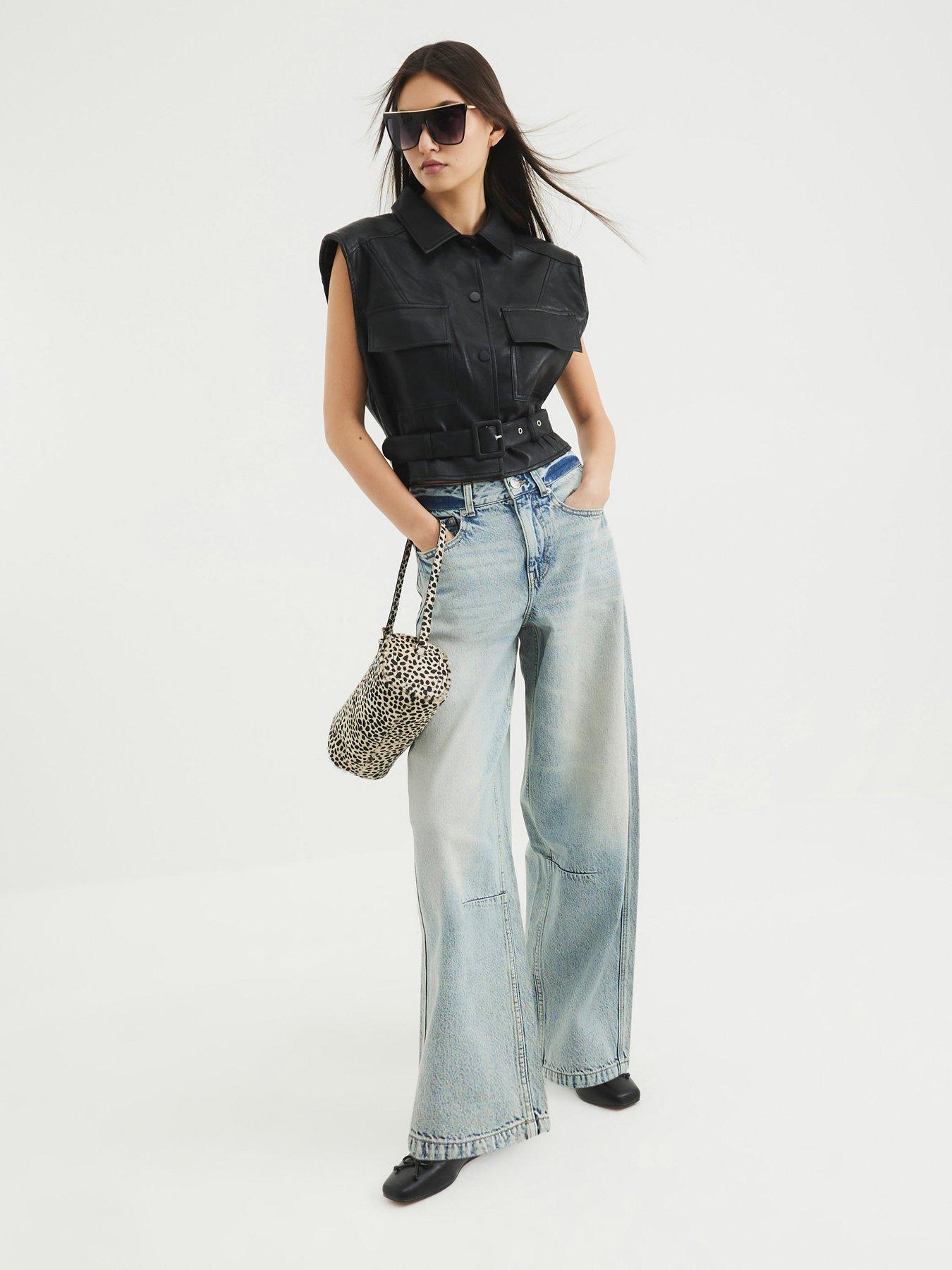 undefined Balloon Jeans - Blue