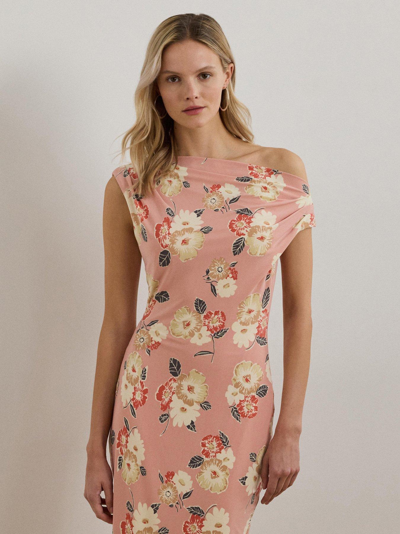Image 3 of 5 of Lauren by Ralph Lauren Camisha Sleeveless Day Dress - Pink