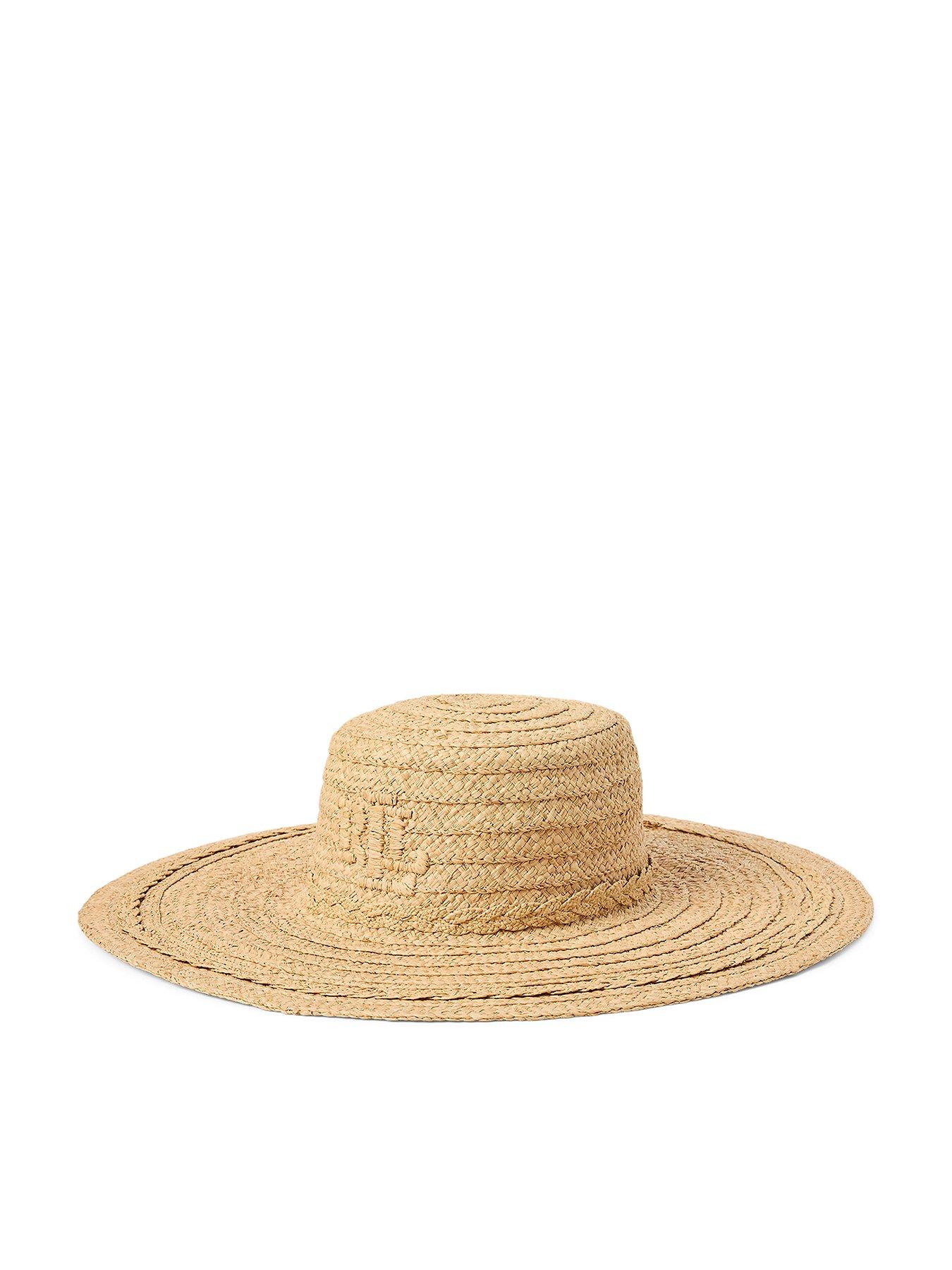 Lauren by Ralph Lauren Sunhat Logo Hat- Beige | Very display picture 3