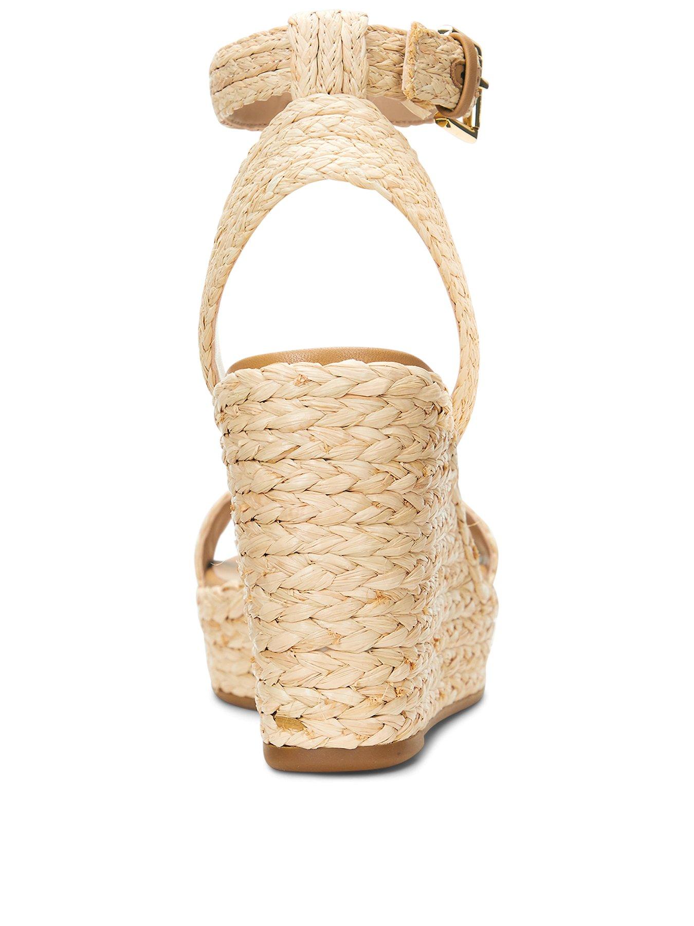 Image 3 of 4 of Lauren by Ralph Lauren Hilarie Wedge Espadrilles- Natural