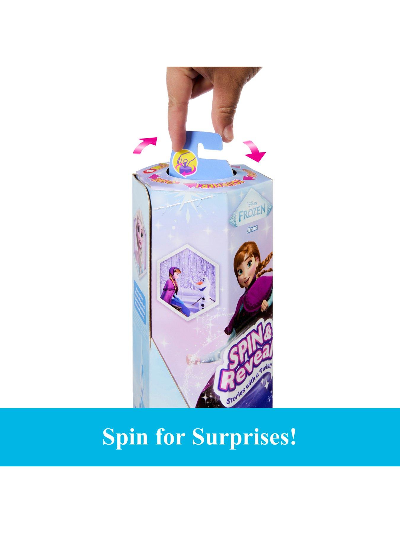 Image 3 of 8 of Disney Frozen Spin &amp; Reveal Anna Doll