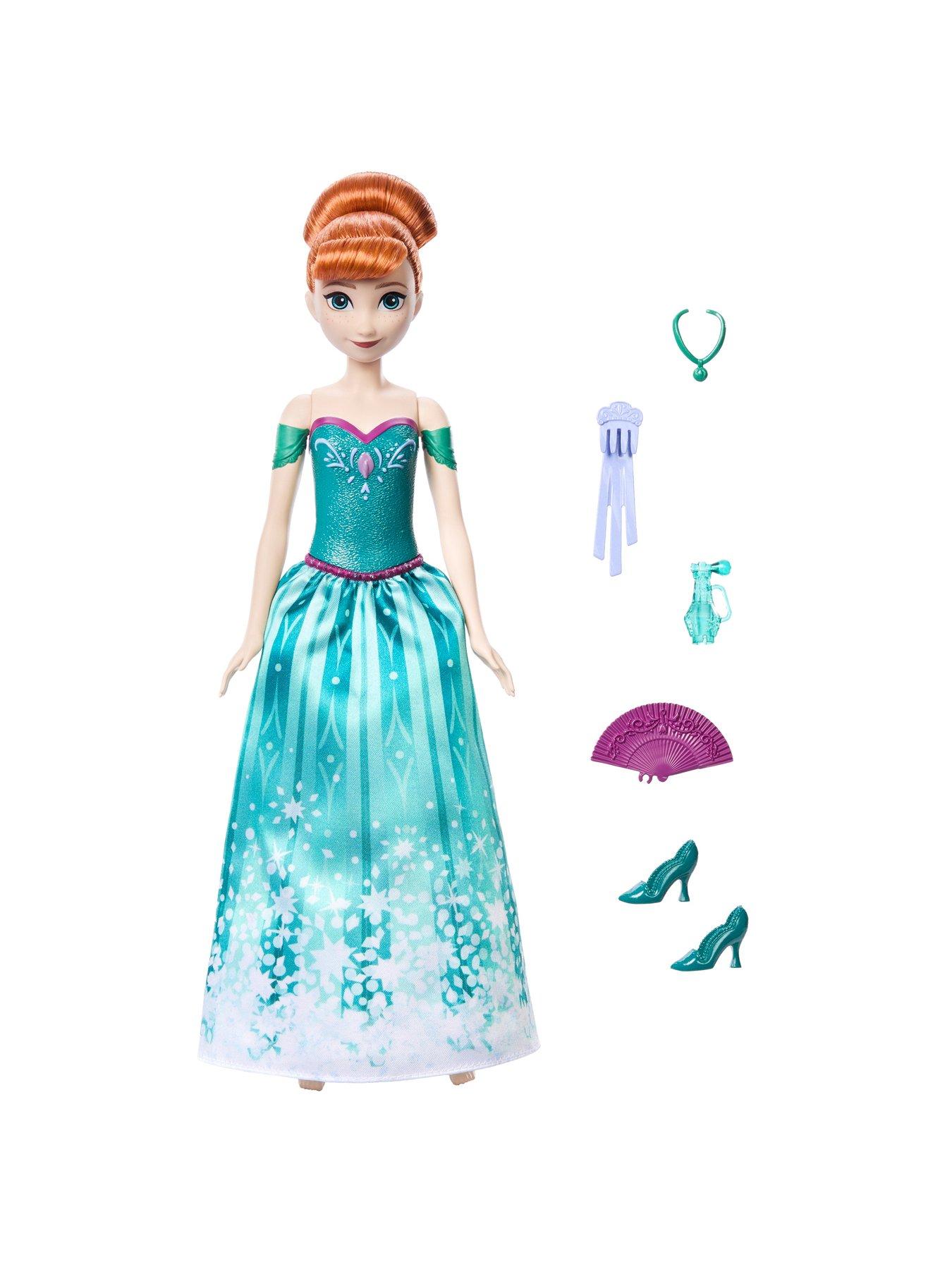 Image 6 of 8 of Disney Frozen Spin &amp; Reveal Anna Doll