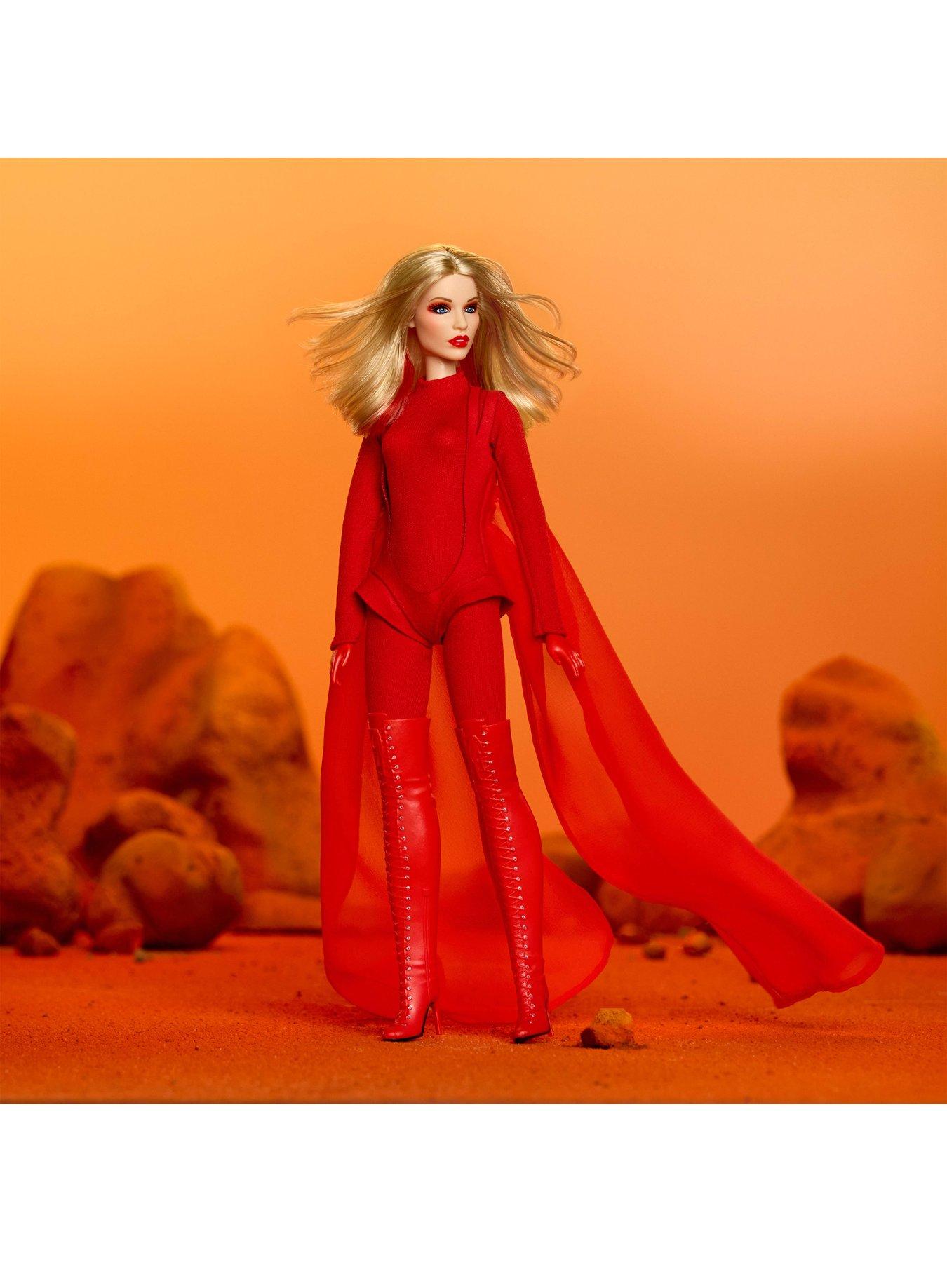 Barbie Signature Kylie Minogue Collectible Doll in Red Padam Padam Music  Video Outfit | Very