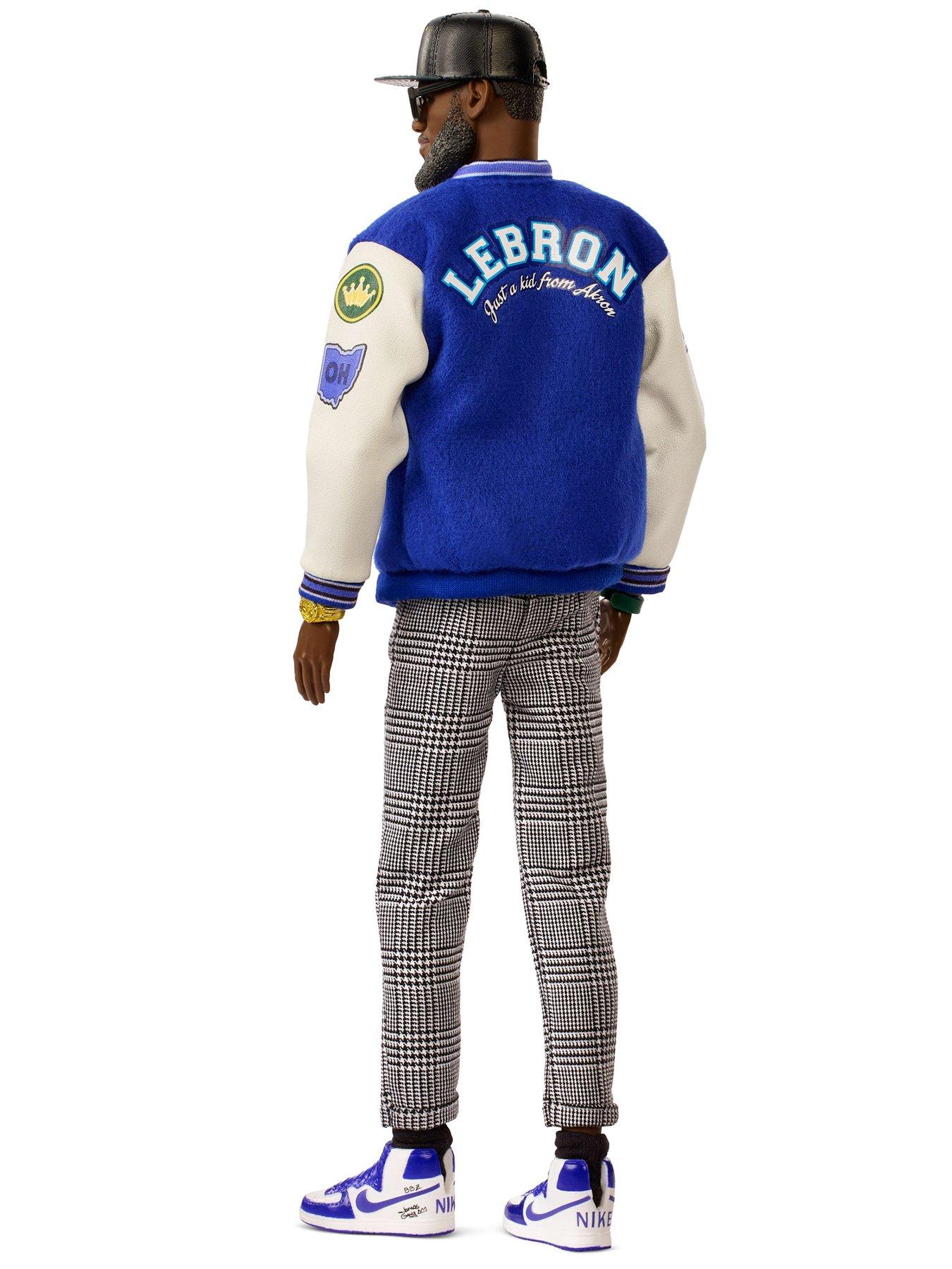Image 2 of 7 of Barbie Signature LeBron James Kenbassadors Doll Collectible with Varsity Jacket Outfit &amp; Accessories