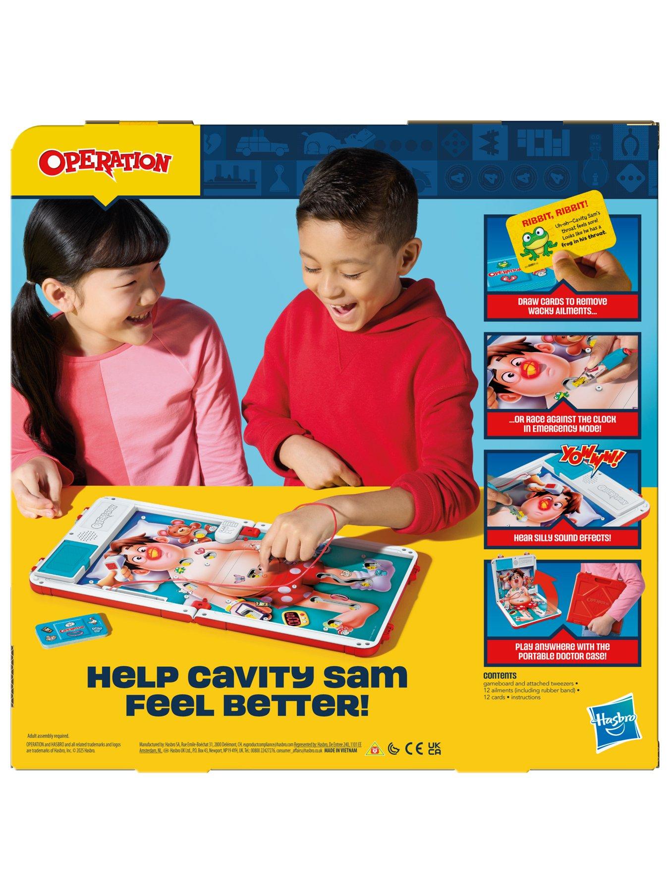 Image 7 of 7 of Hasbro Classic Operation Electronic Board Game