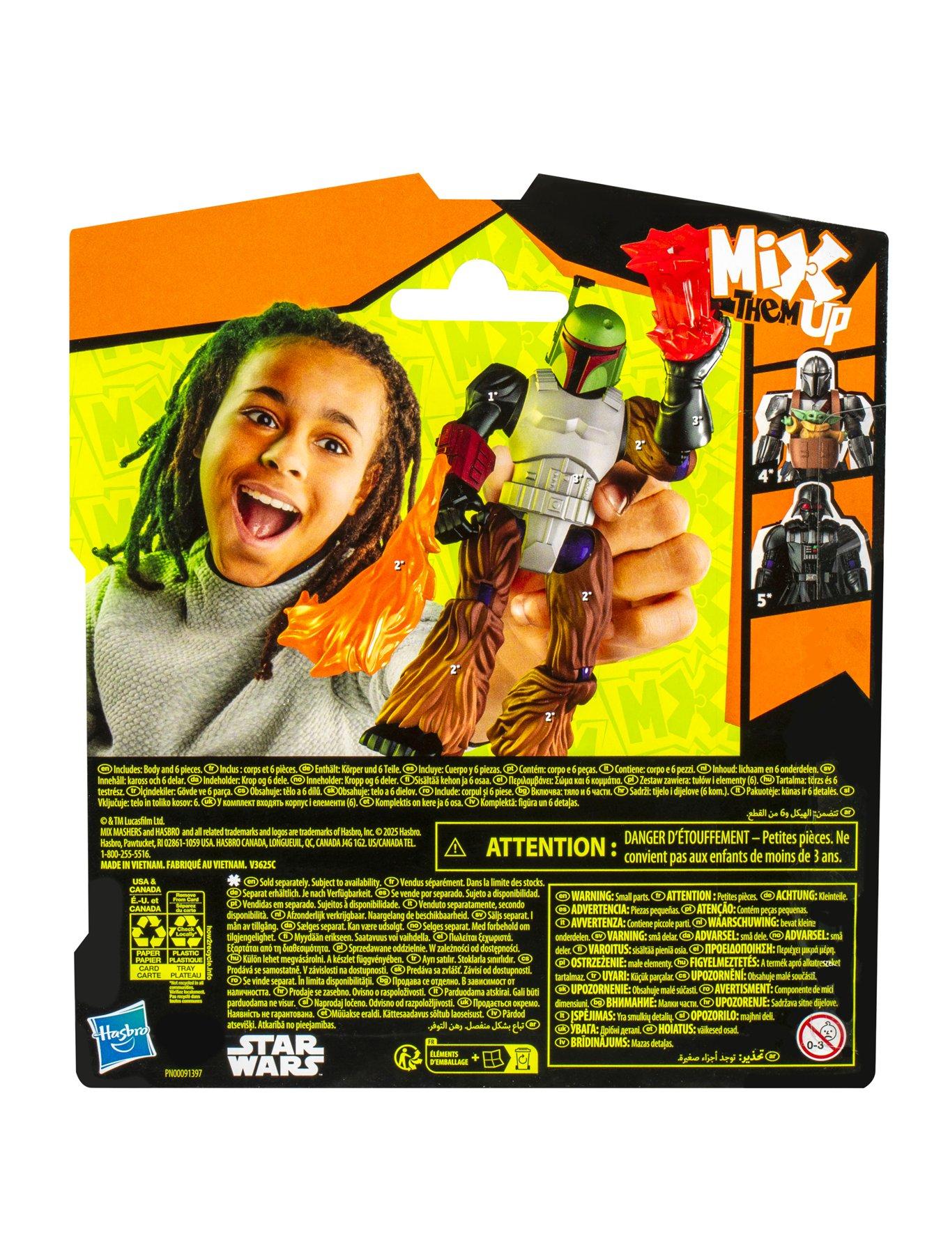Image 7 of 7 of Star Wars MixMashers Boba Fett Action Figure