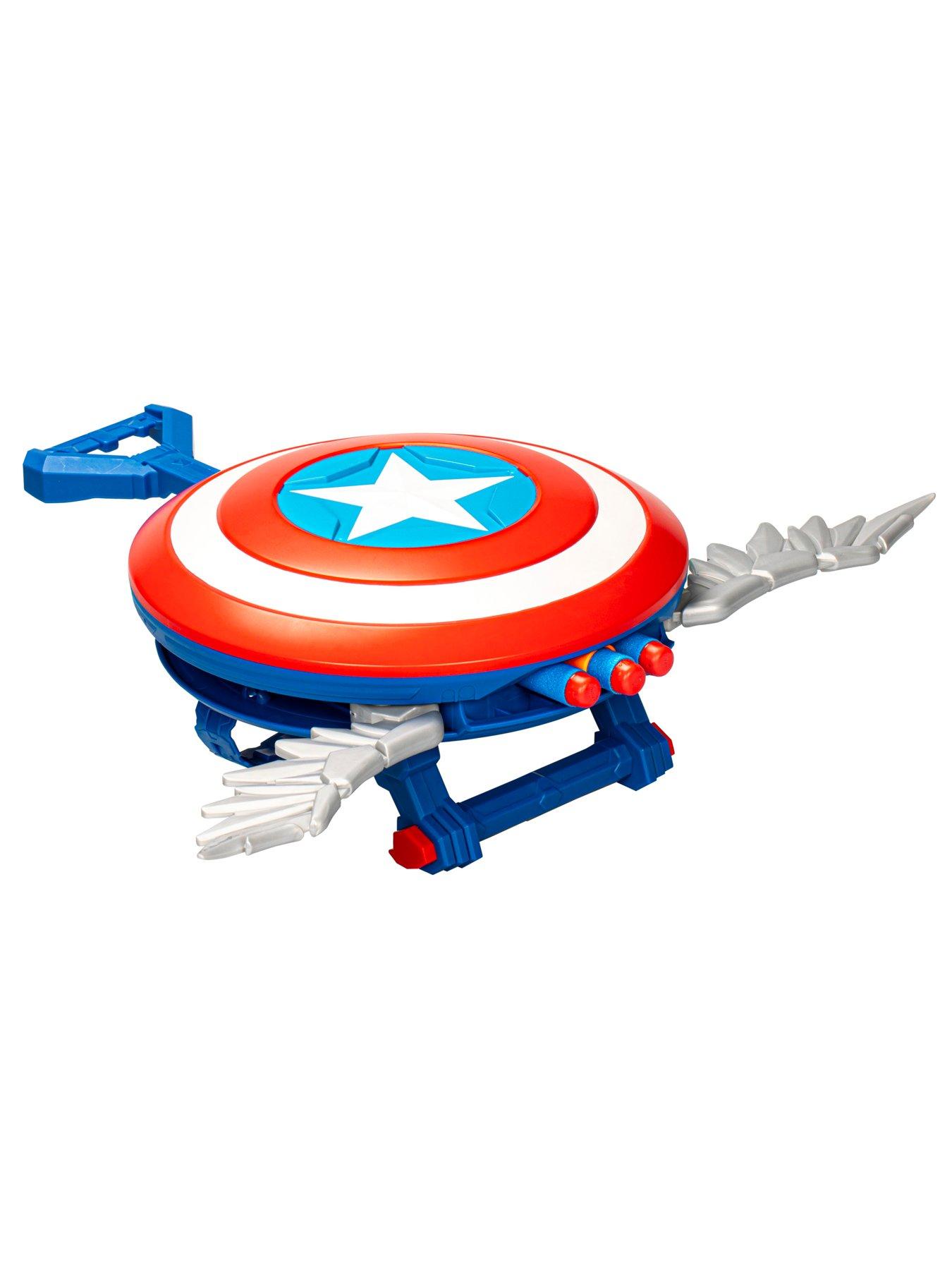 Image 3 of 5 of Marvel Studios Captain America Brave New World NERF Skyshot Blaster