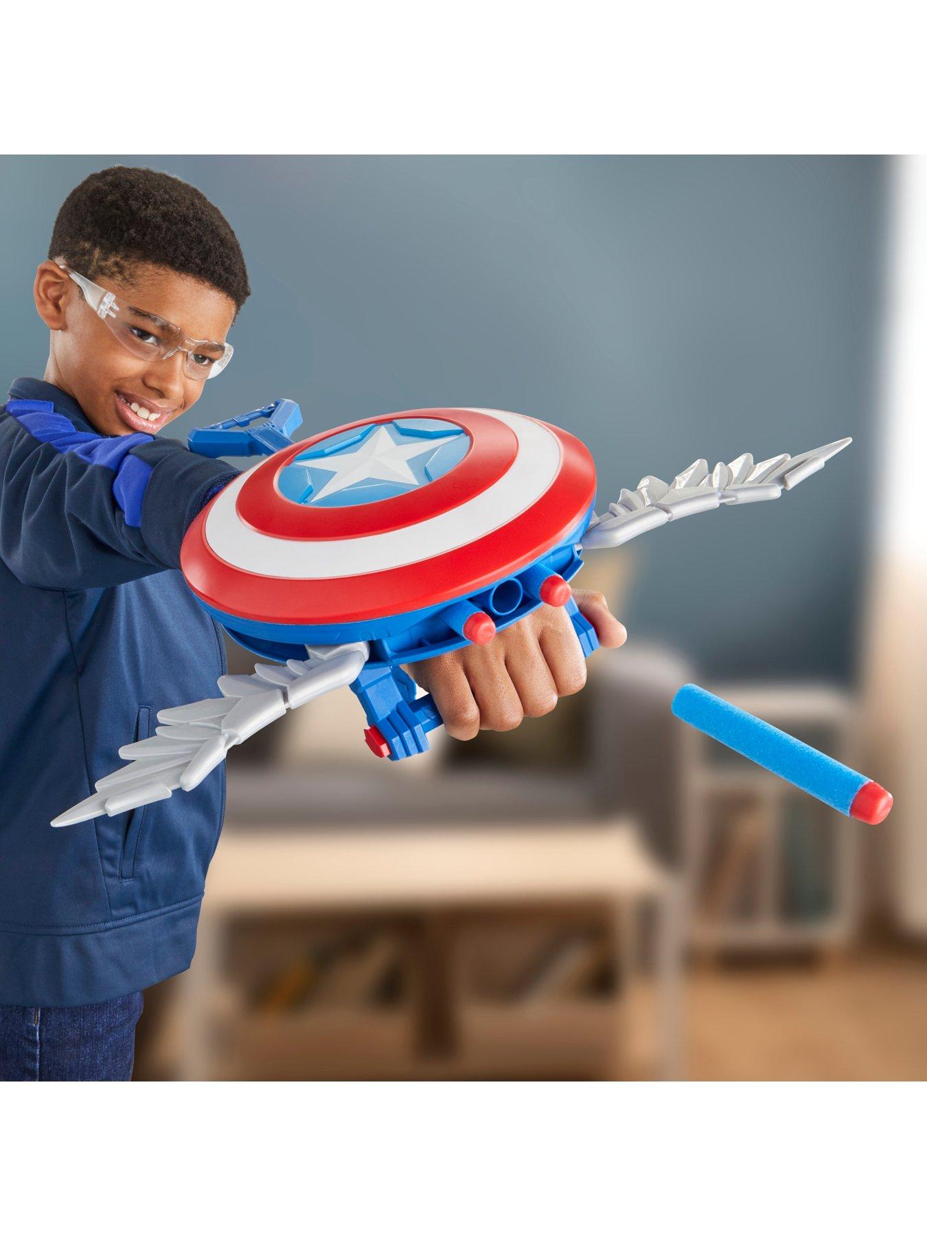 Image 5 of 5 of Marvel Studios Captain America Brave New World NERF Skyshot Blaster