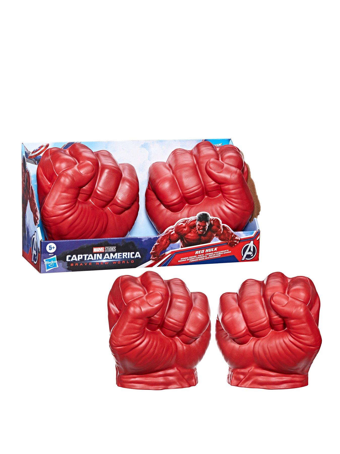 Marvel Avengers Captain America: Brave New World Red Hulk Gamma Smash Fists
